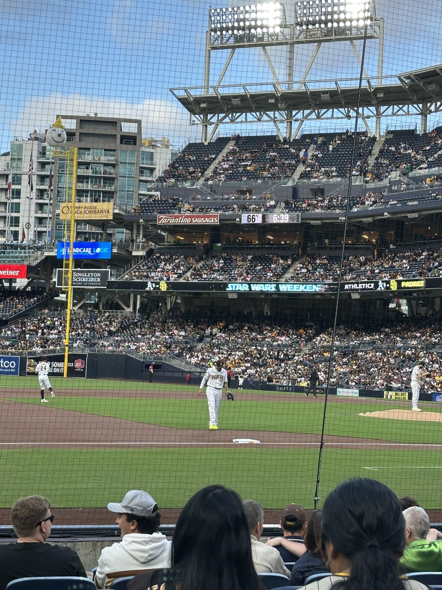 Real Fan View taken from Section 112 at Petco Park by Amanda A