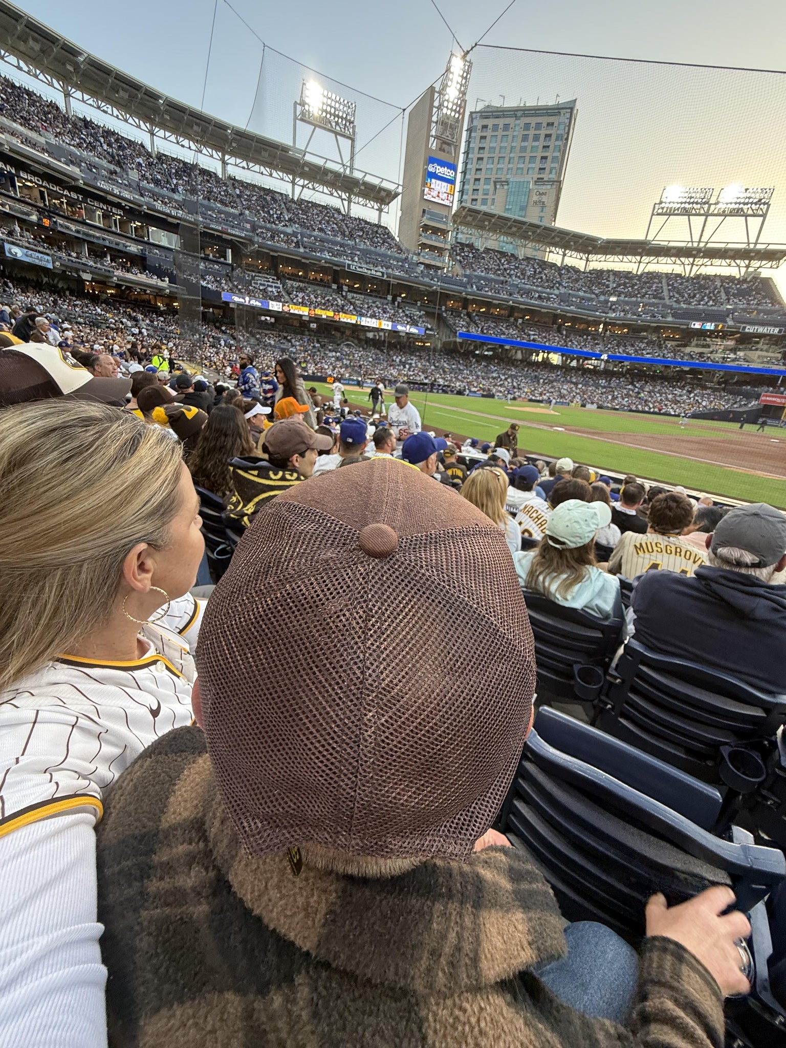Real Fan View taken from Section 113 at Petco Park by Heather D