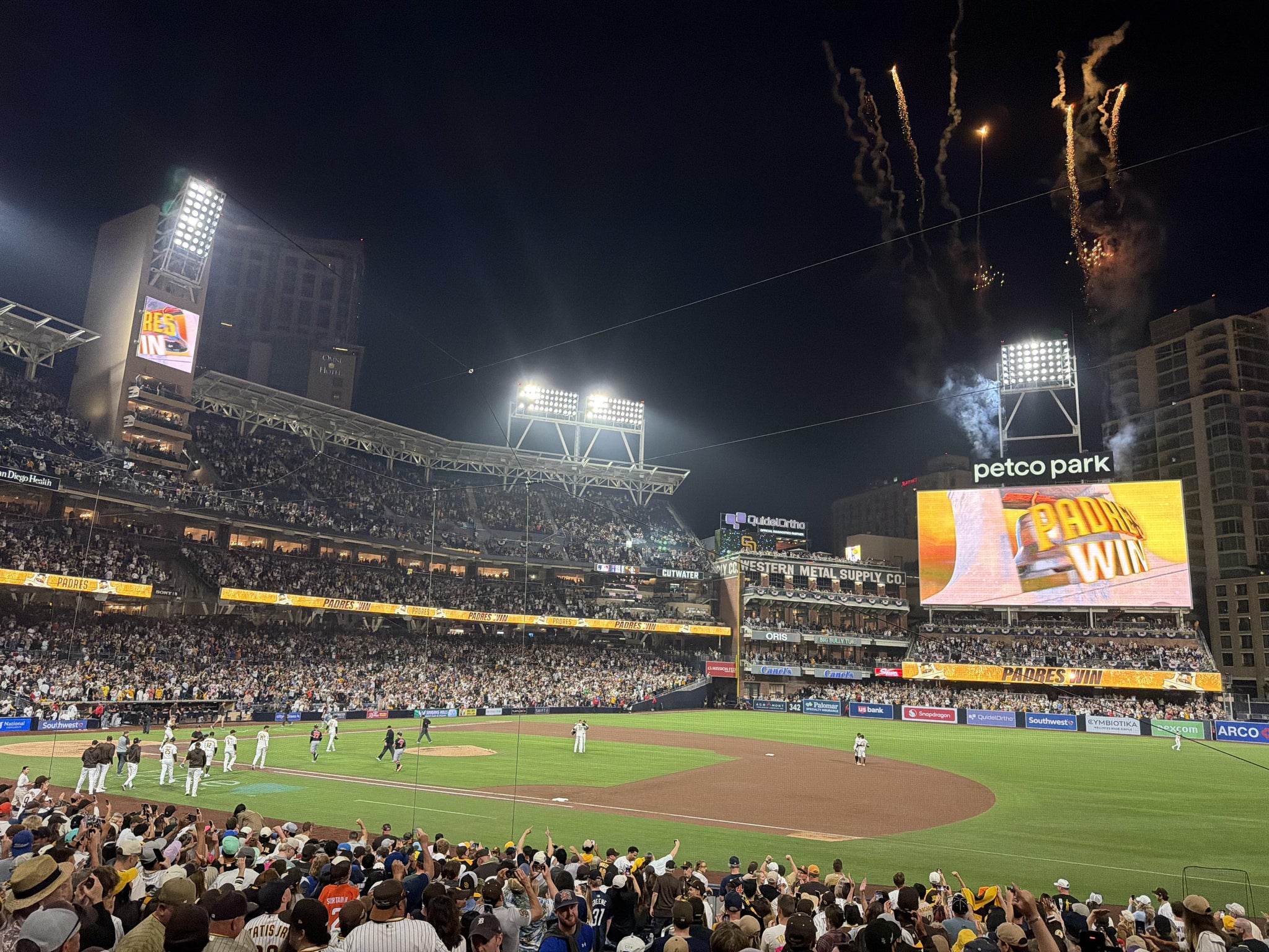 Real Fan View taken from Section 113 at Petco Park by Josh K