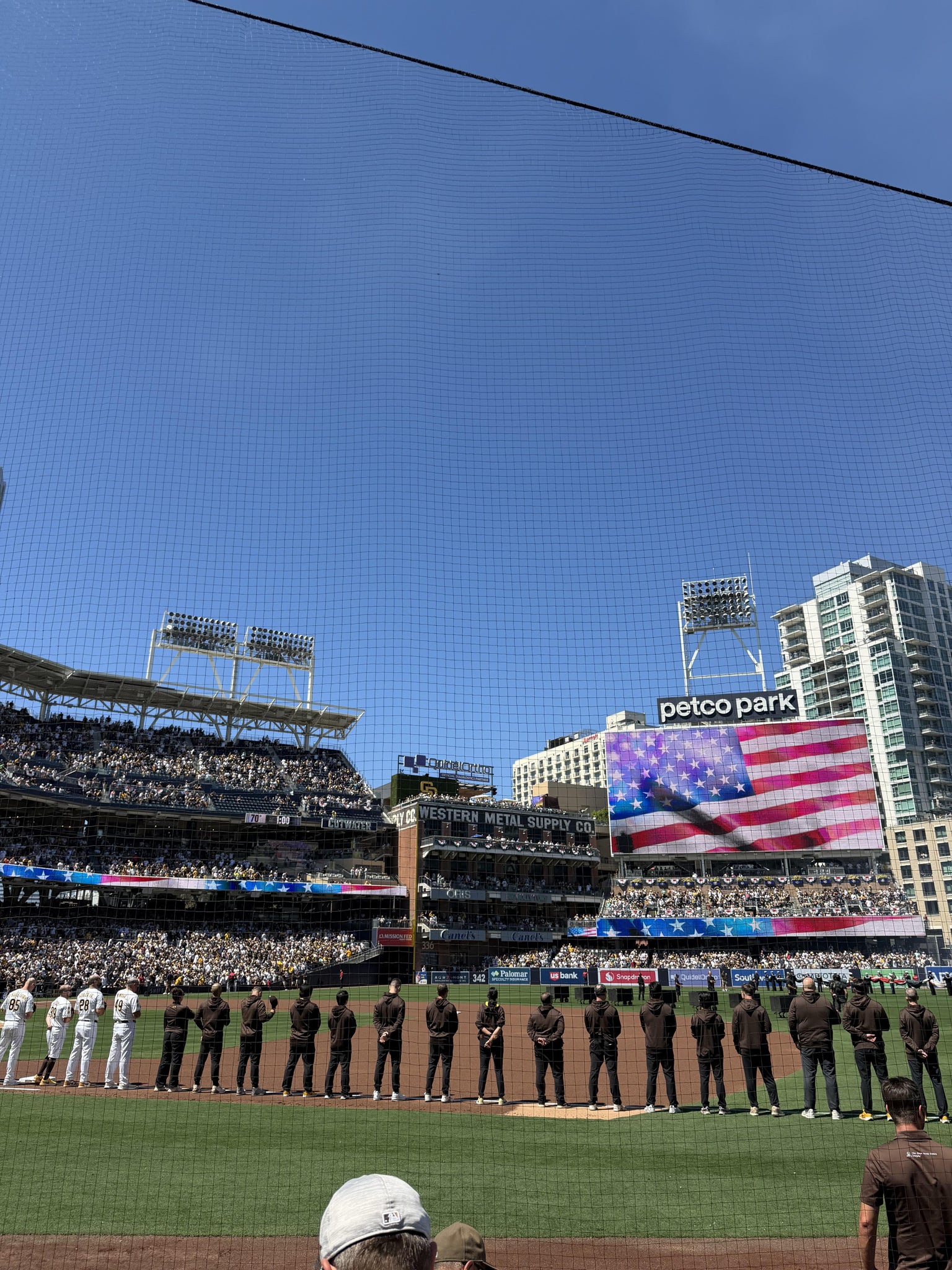 Real Fan View taken from Section 113 at Petco Park by Anonymous User