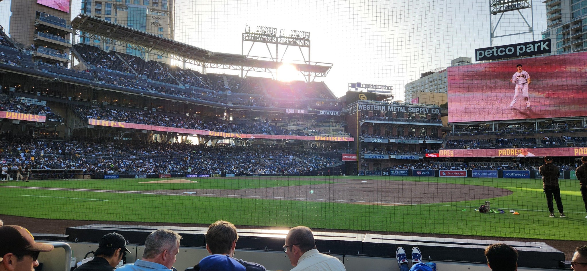 Real Fan View taken from Section 113 at Petco Park by Fernando G