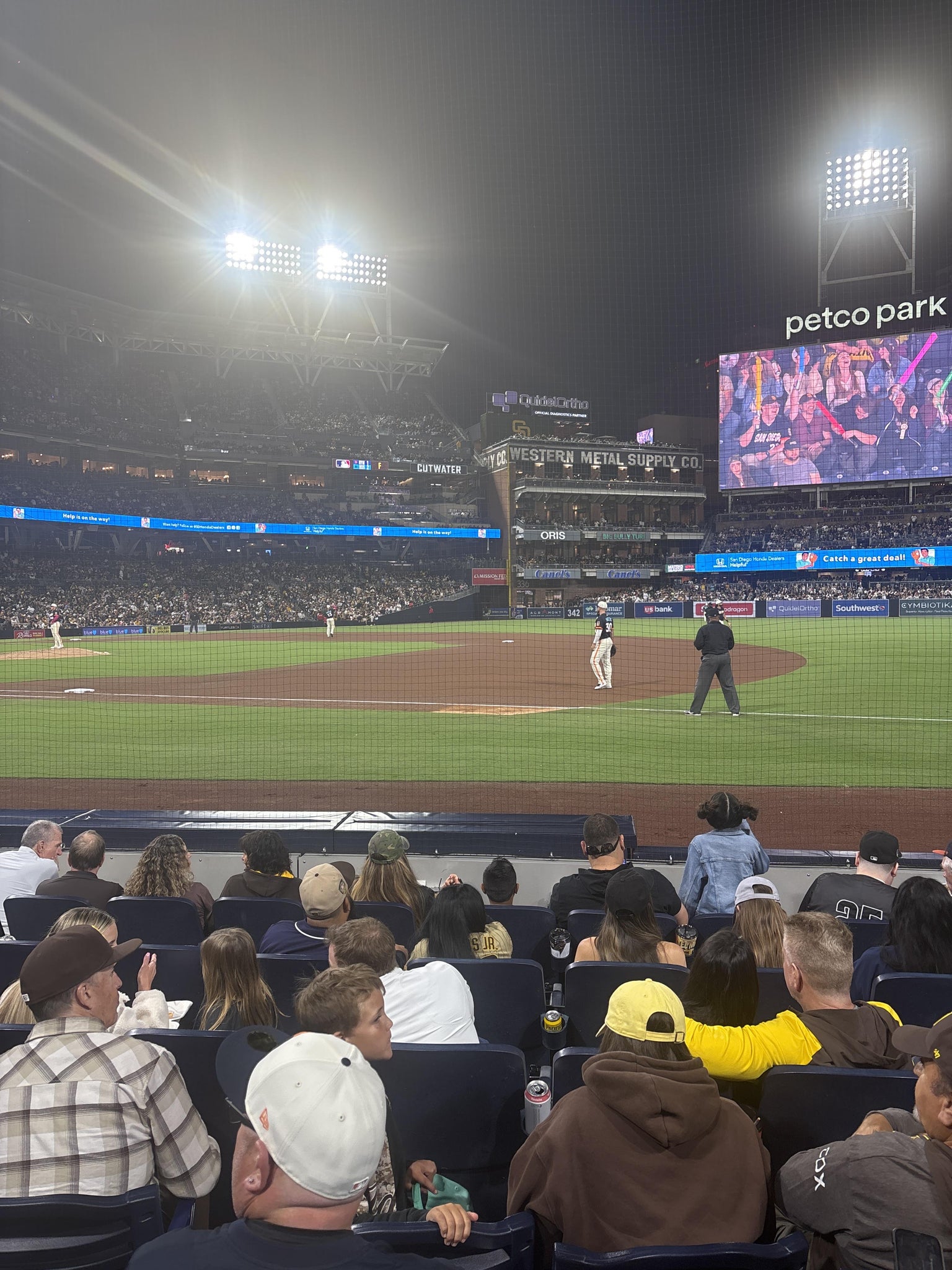 Real Fan View taken from Section 113 at Petco Park by Carlos G
