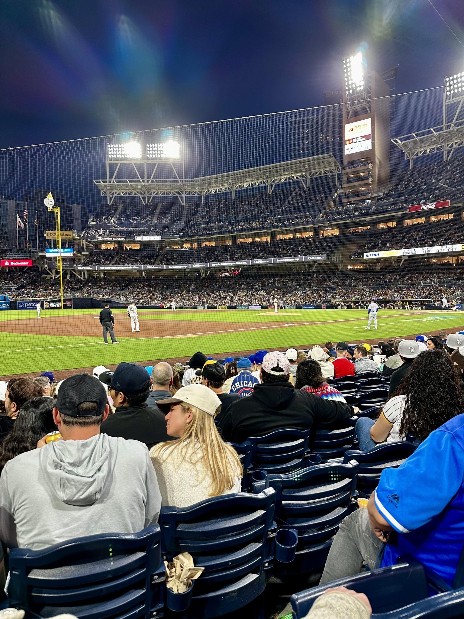 Real Fan View taken from Section 114 at Petco Park by Angel N