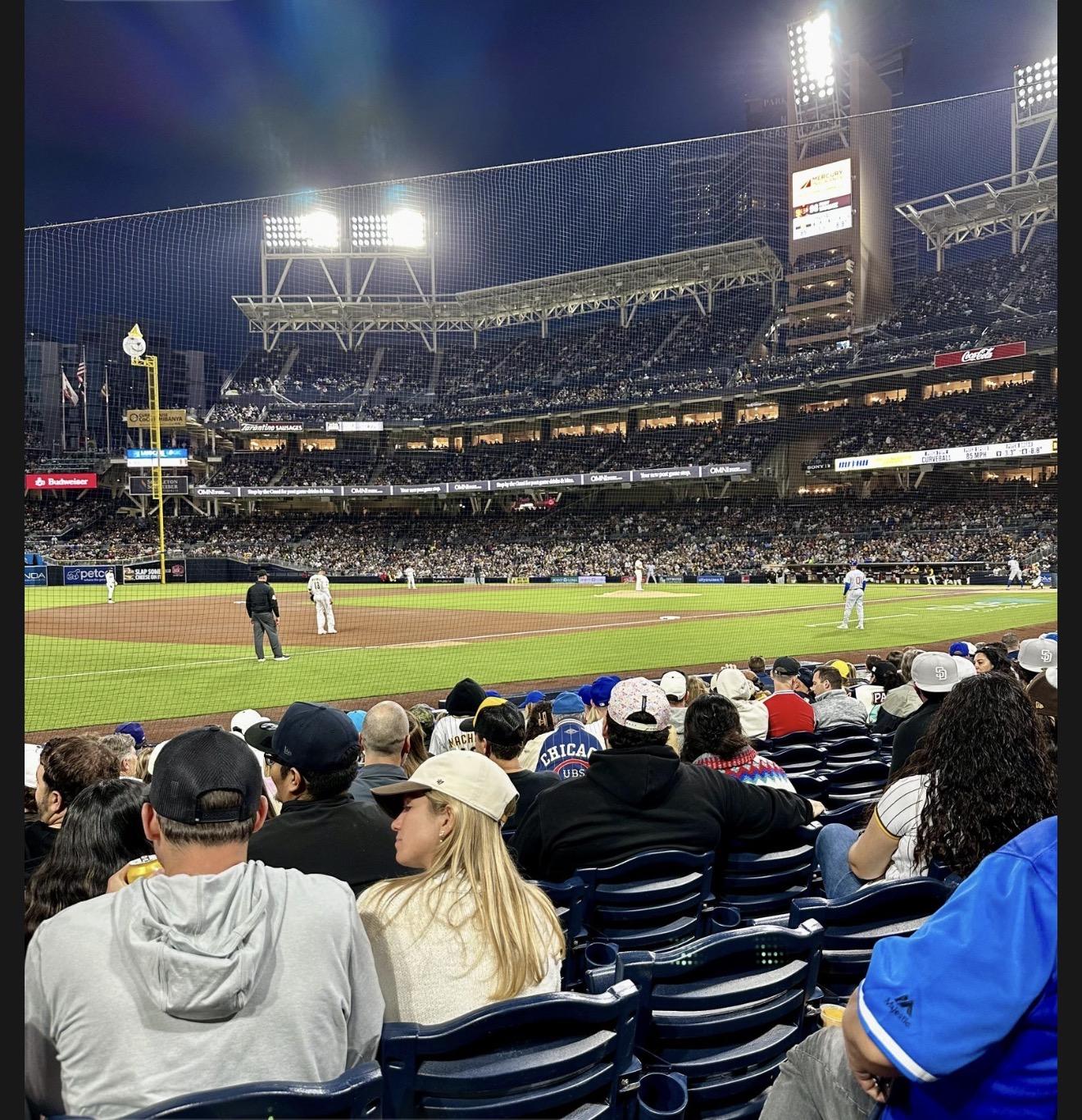 Real Fan View taken from Section 114 at Petco Park by Raymond T