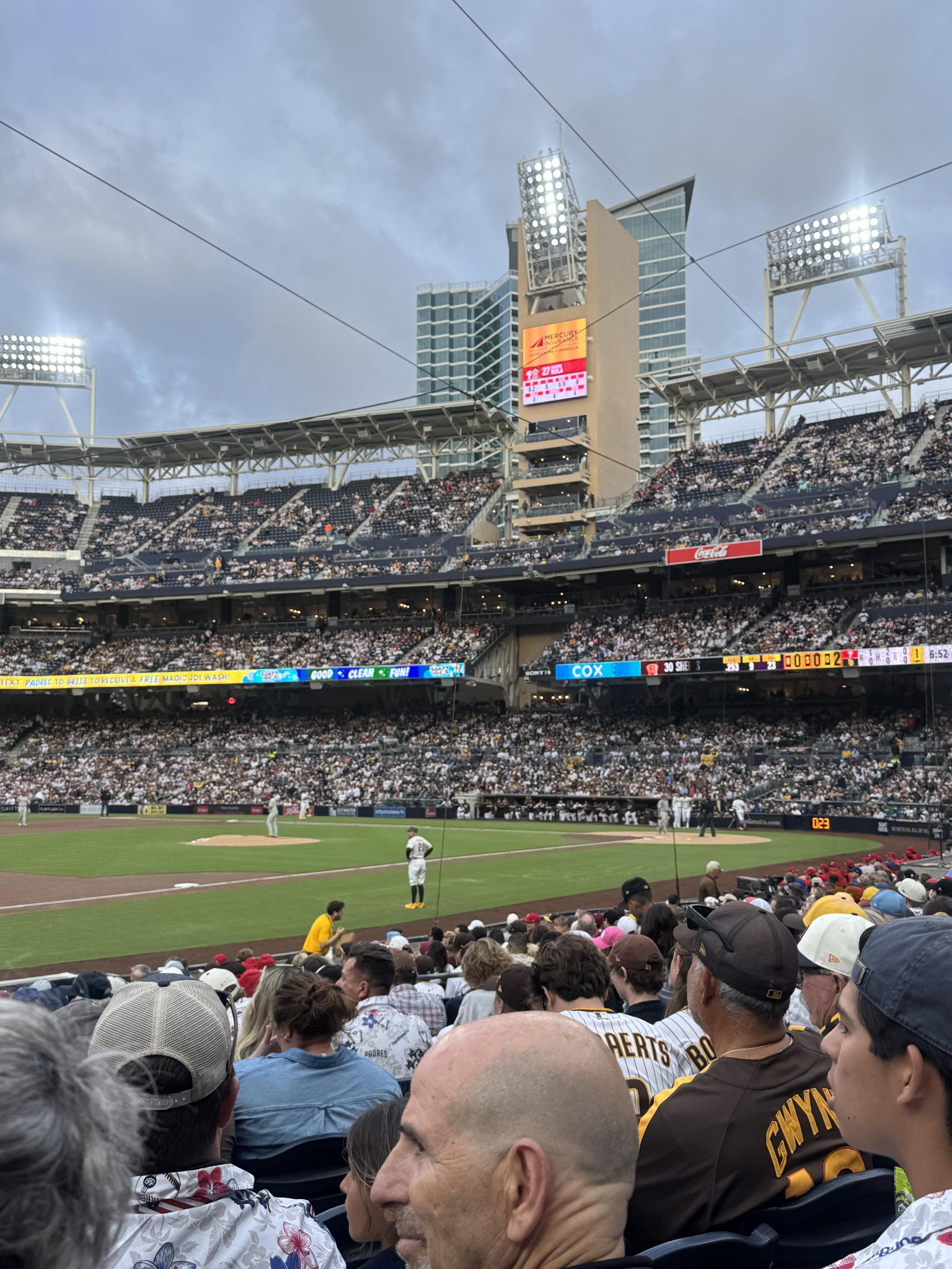 Real Fan View taken from Section 114 at Petco Park by Jason C