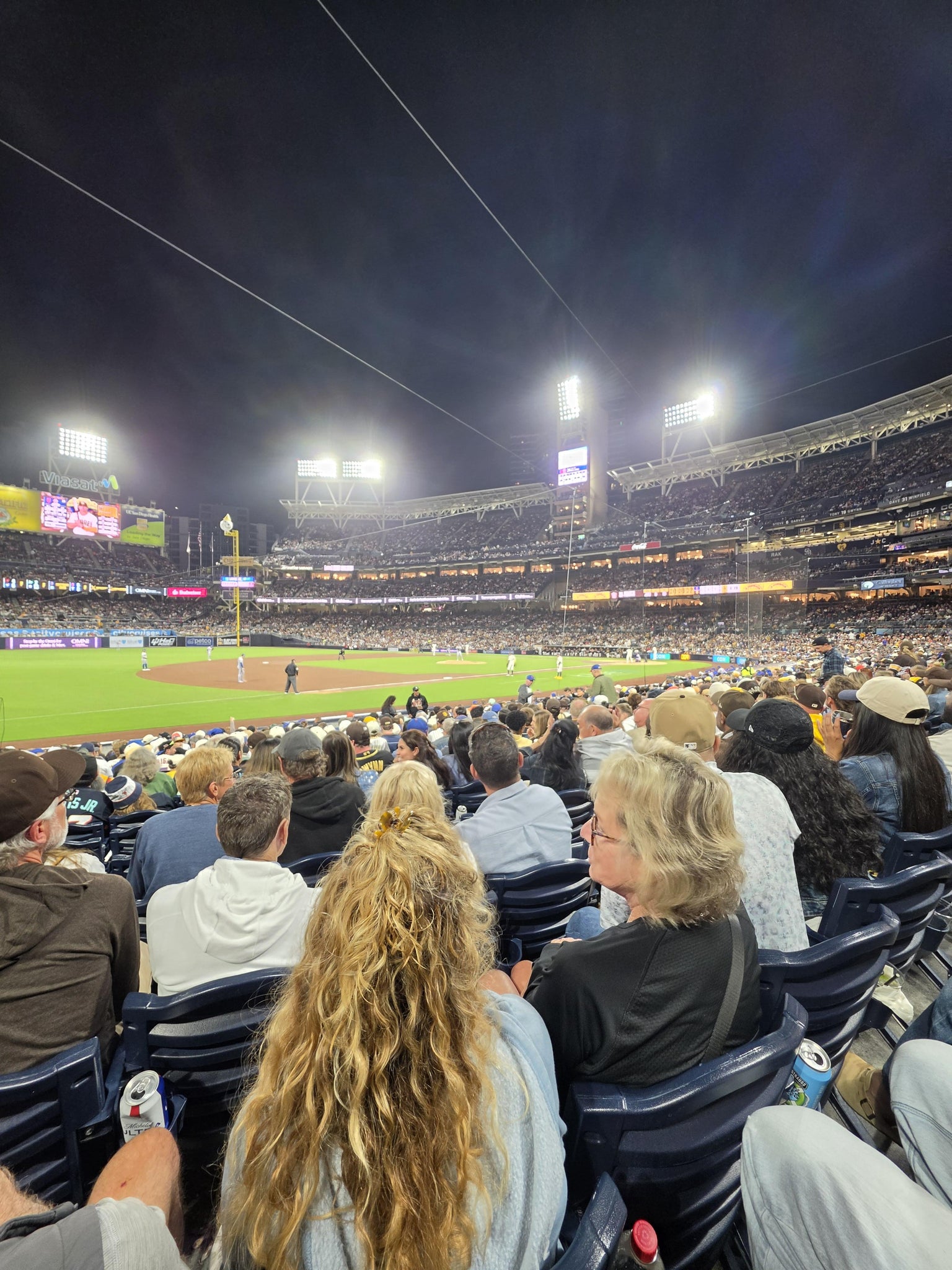 Real Fan View taken from Section 114 at Petco Park by Daniel M