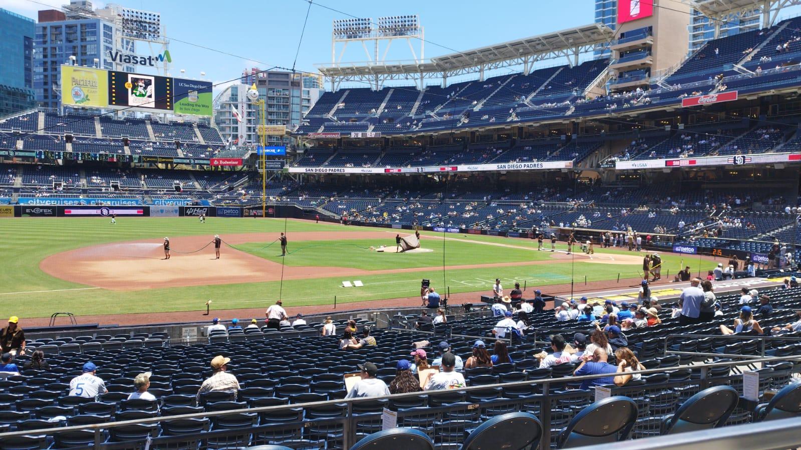 Real Fan View taken from Section 114 at Petco Park by Victor S
