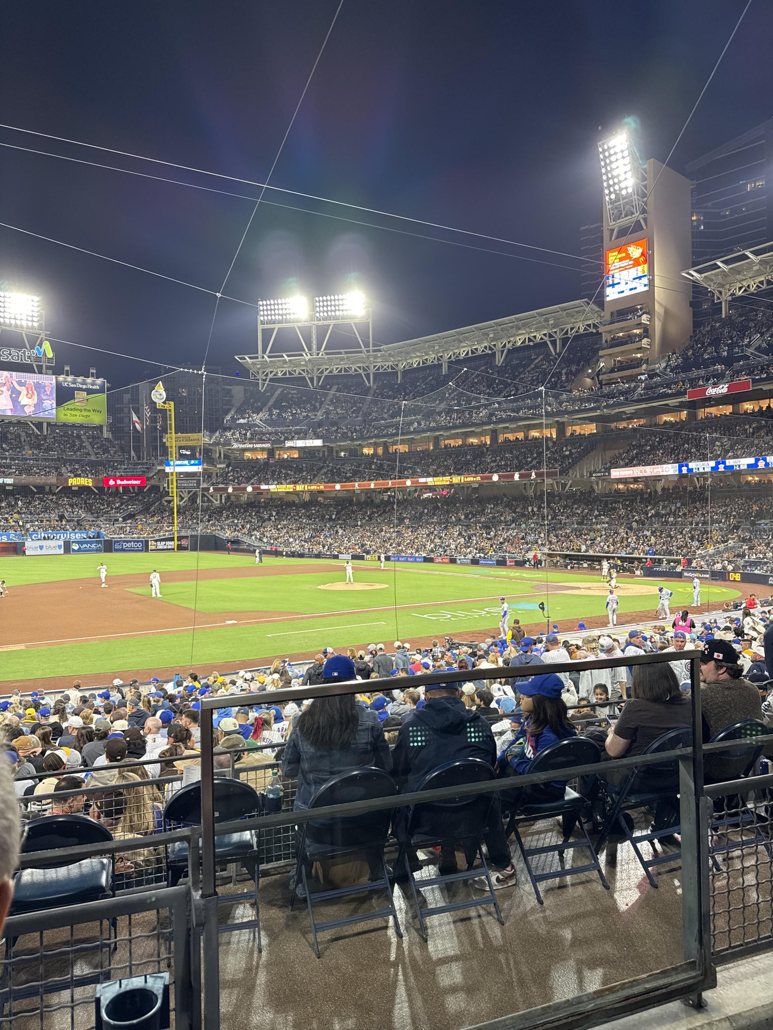 Real Fan View taken from Section 114 at Petco Park by Home