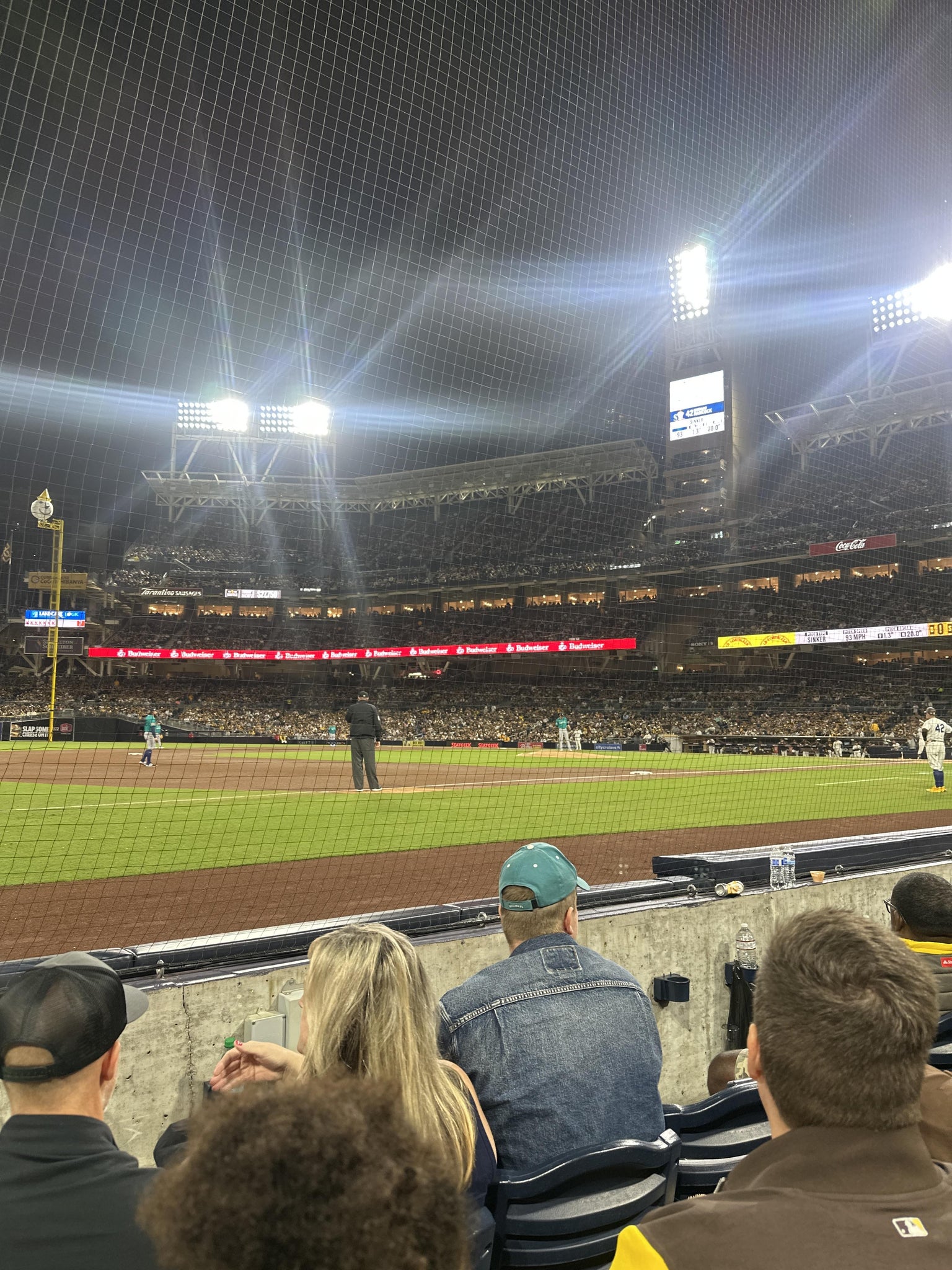 Real Fan View taken from Section 114 at Petco Park by Ej W