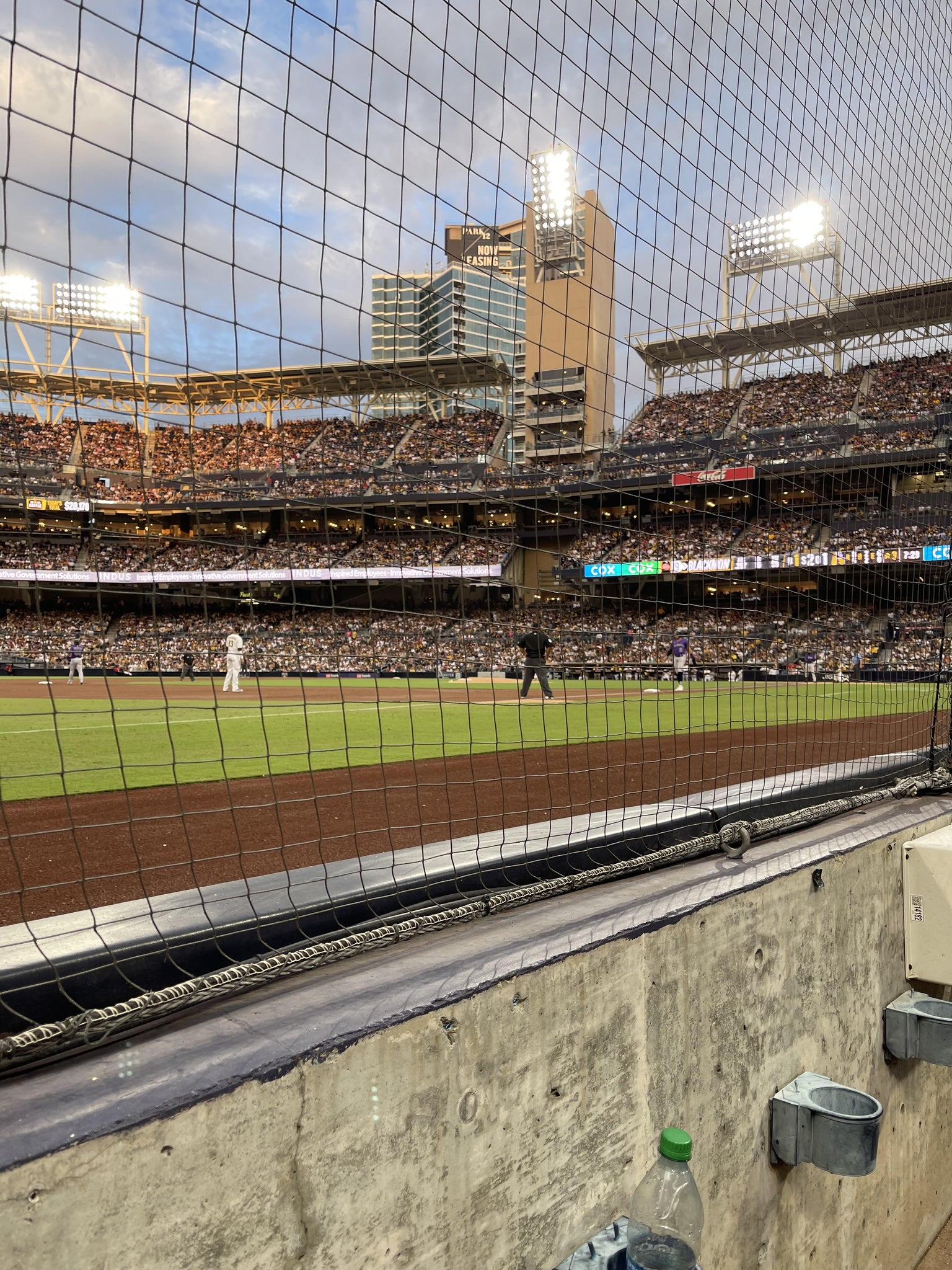 Vue réelle des fans prise de la Section 116 au site Petco Park par Alexander B