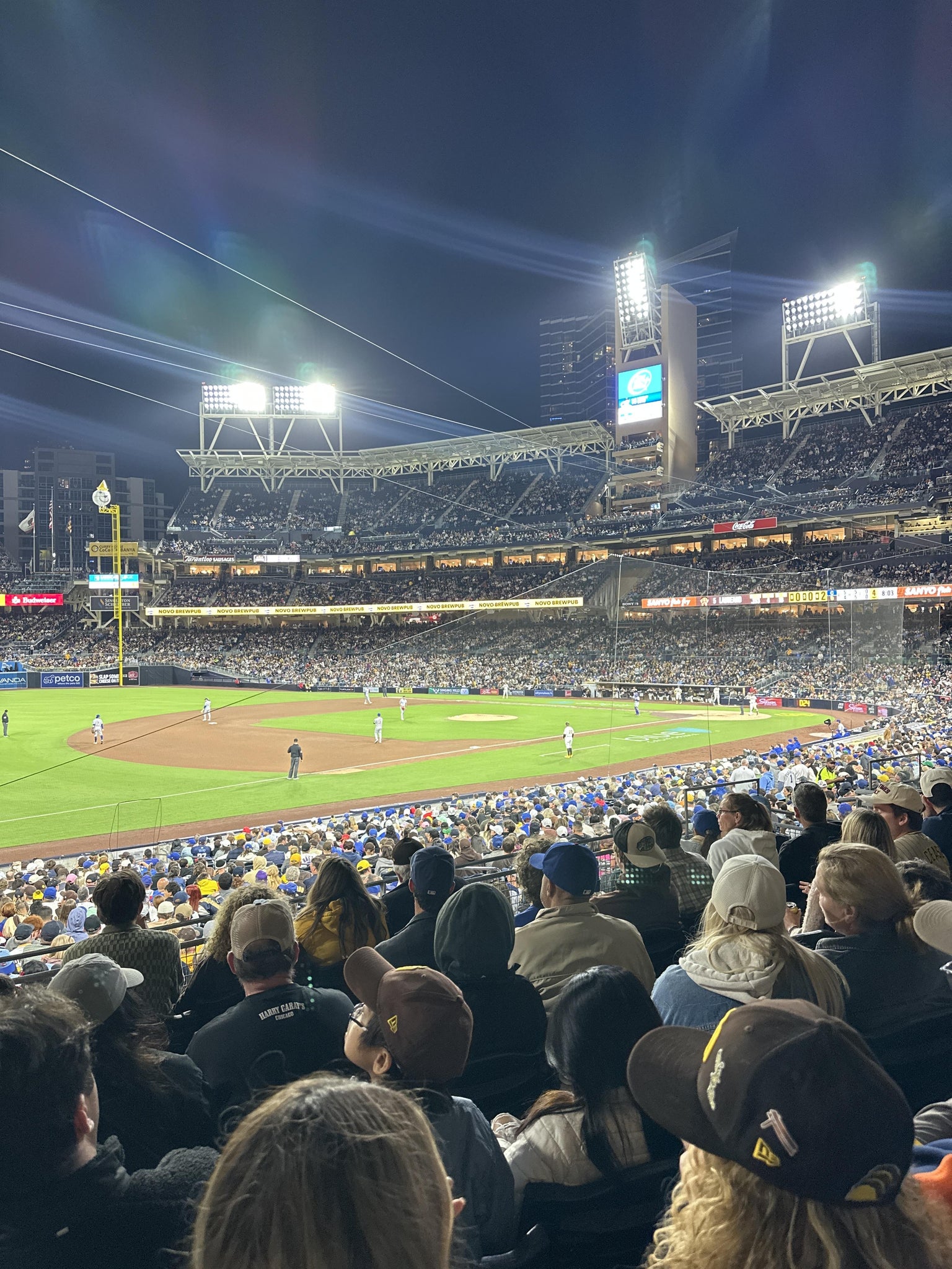 Real Fan View taken from Section 116 at Petco Park by Gildardo R