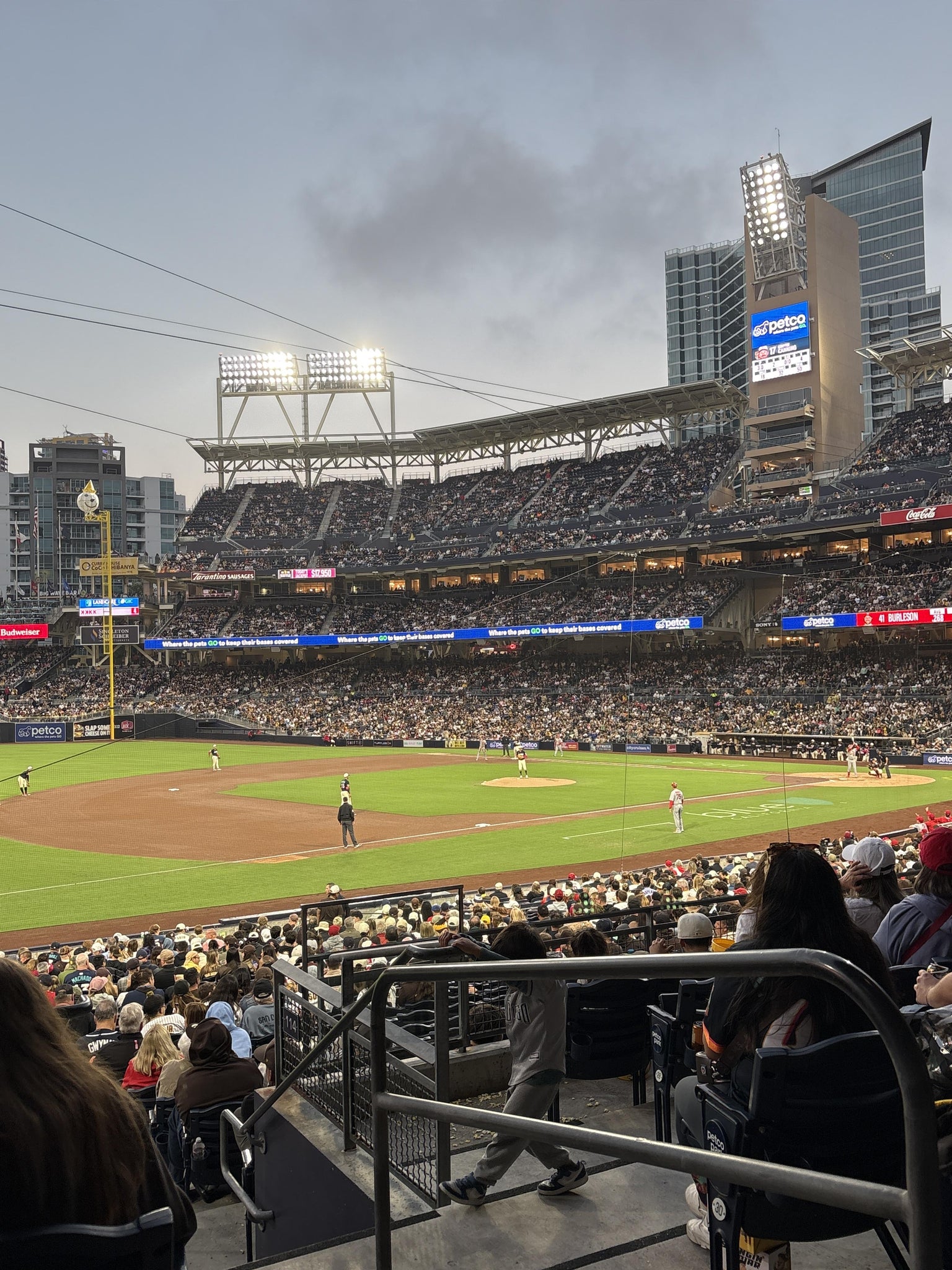 Real Fan View taken from Section 116 at Petco Park by Cynthia S