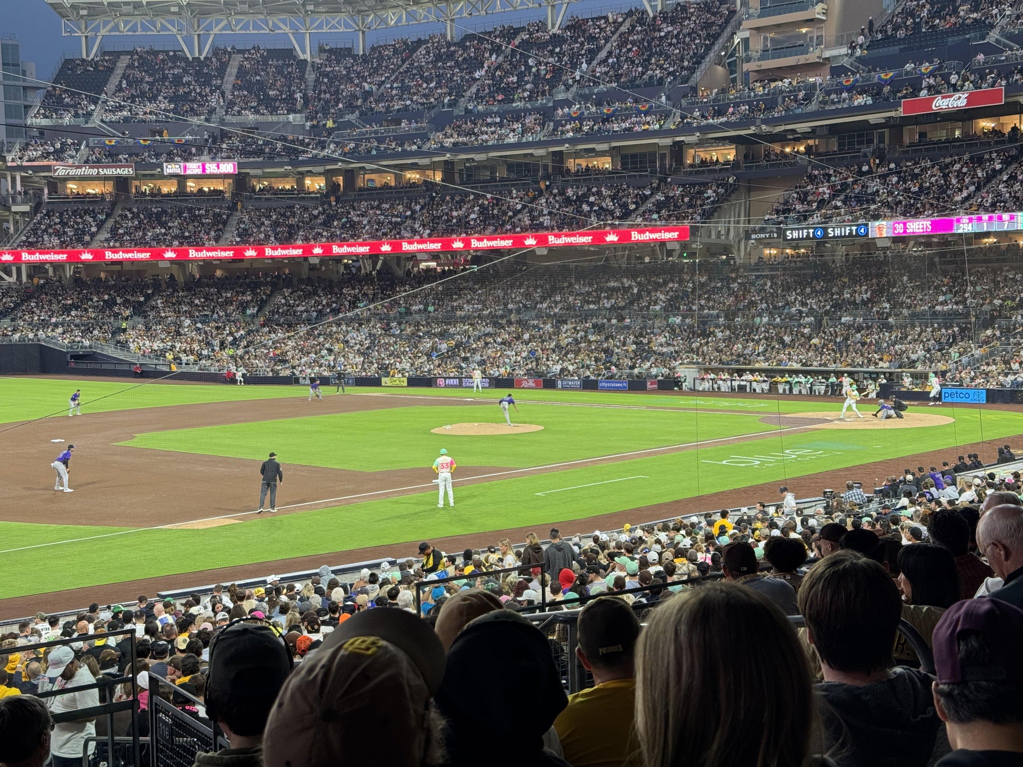 Real Fan View taken from Section 116 at Petco Park by Dan S