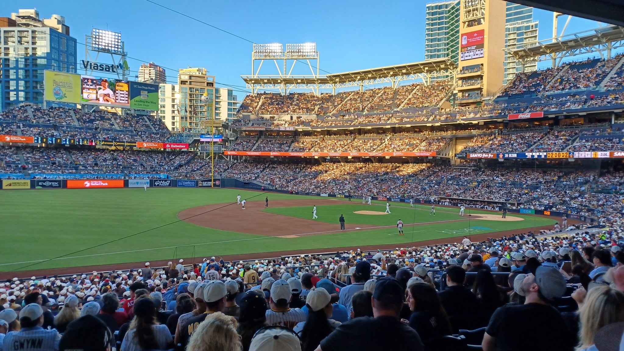 Real Fan View taken from Section 116 at Petco Park by Ramon T