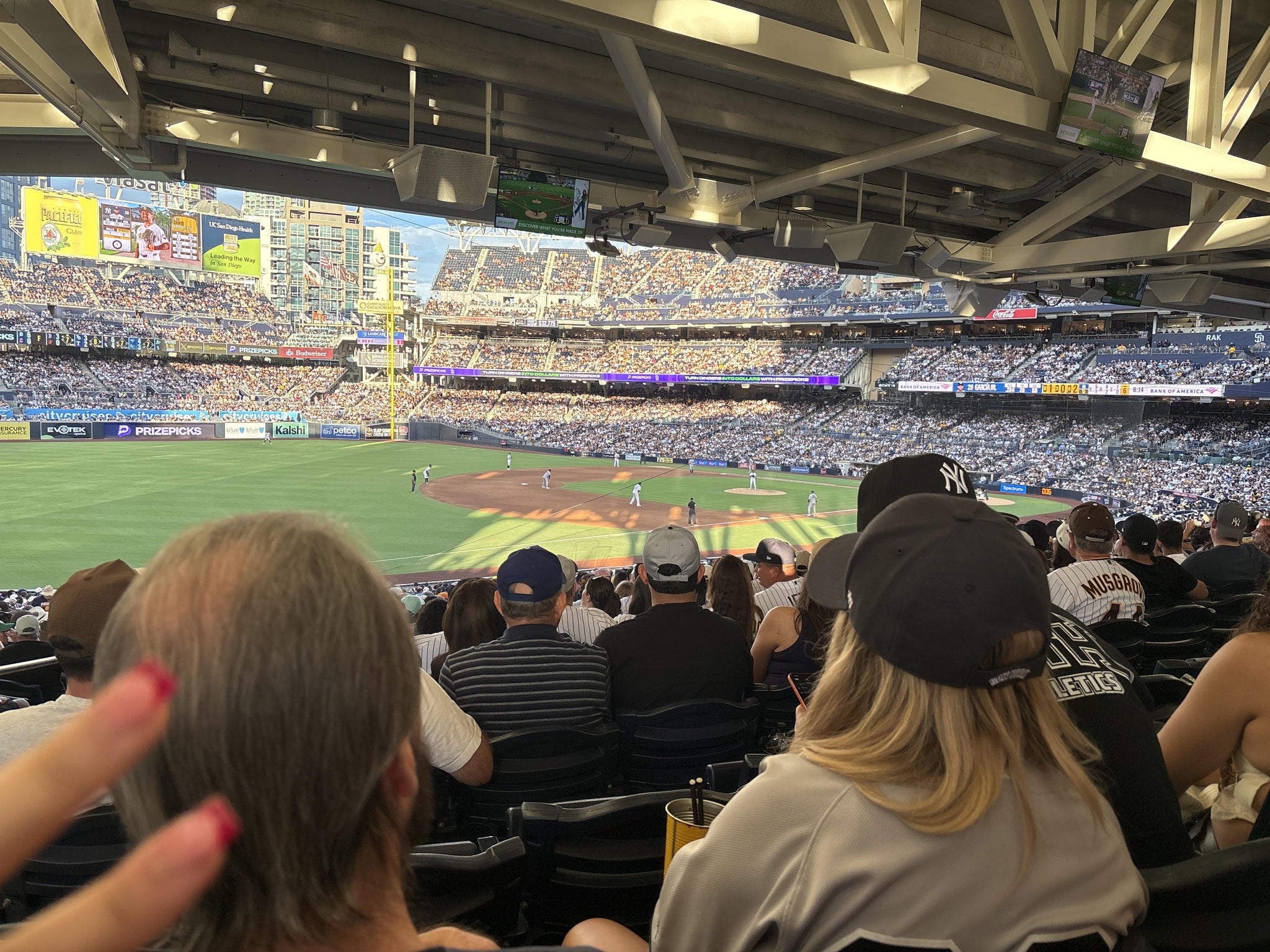 Real Fan View taken from Section 118 at Petco Park by Arturo A