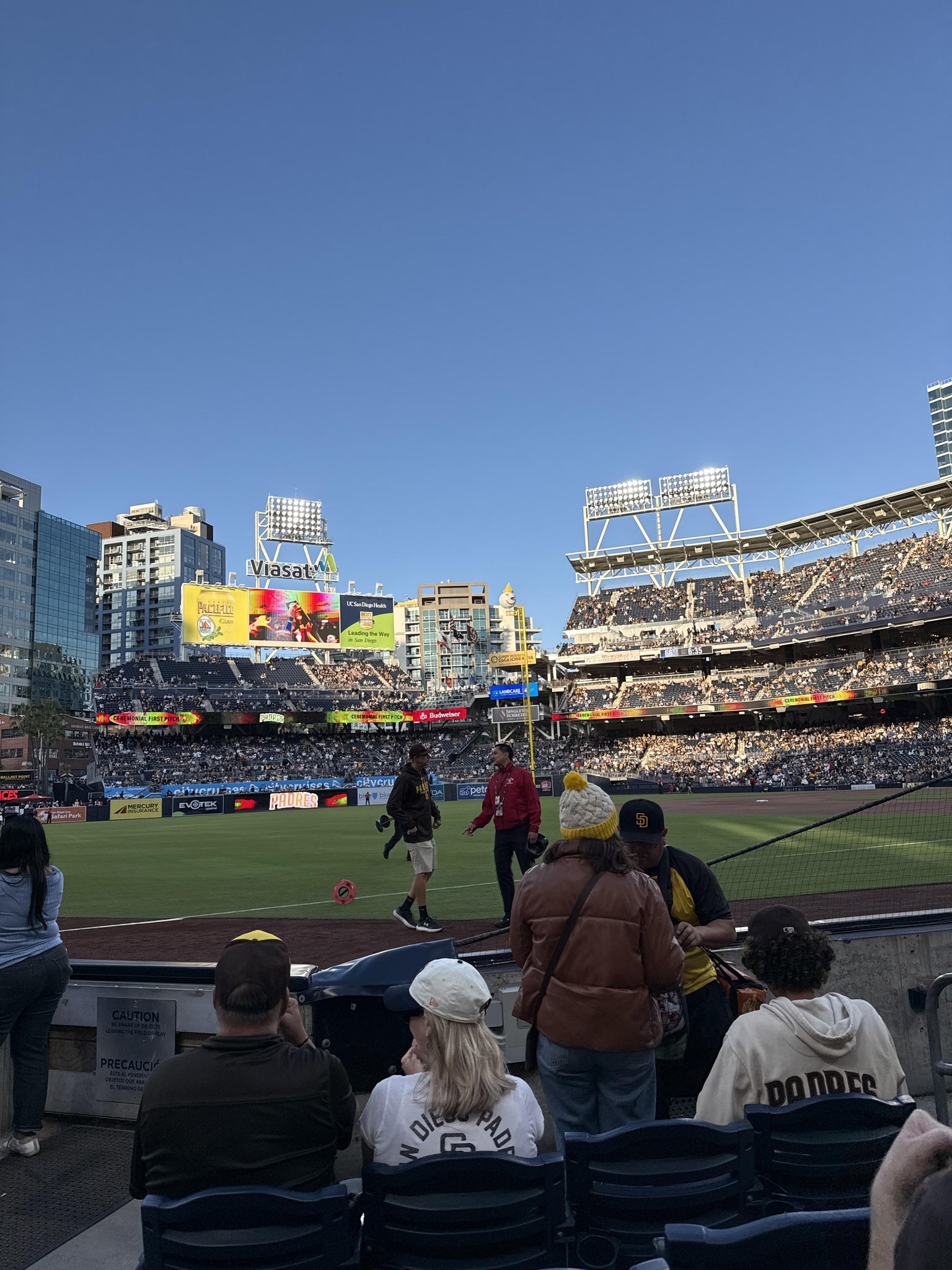 Real Fan View taken from Section 118 at Petco Park by Adelaide S