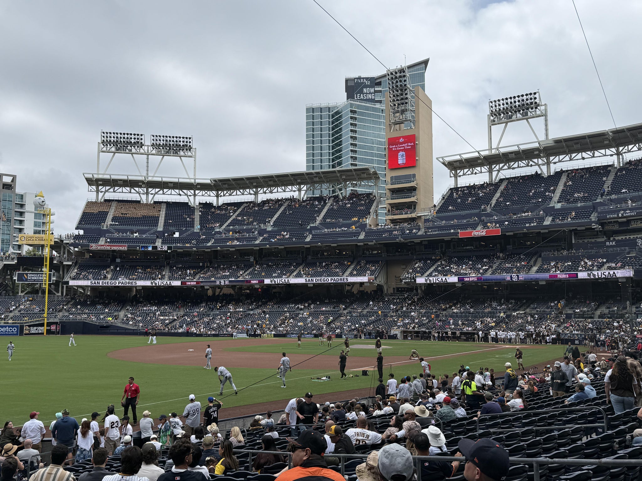 Real Fan View taken from Section 120 at Petco Park by Nicholas j S