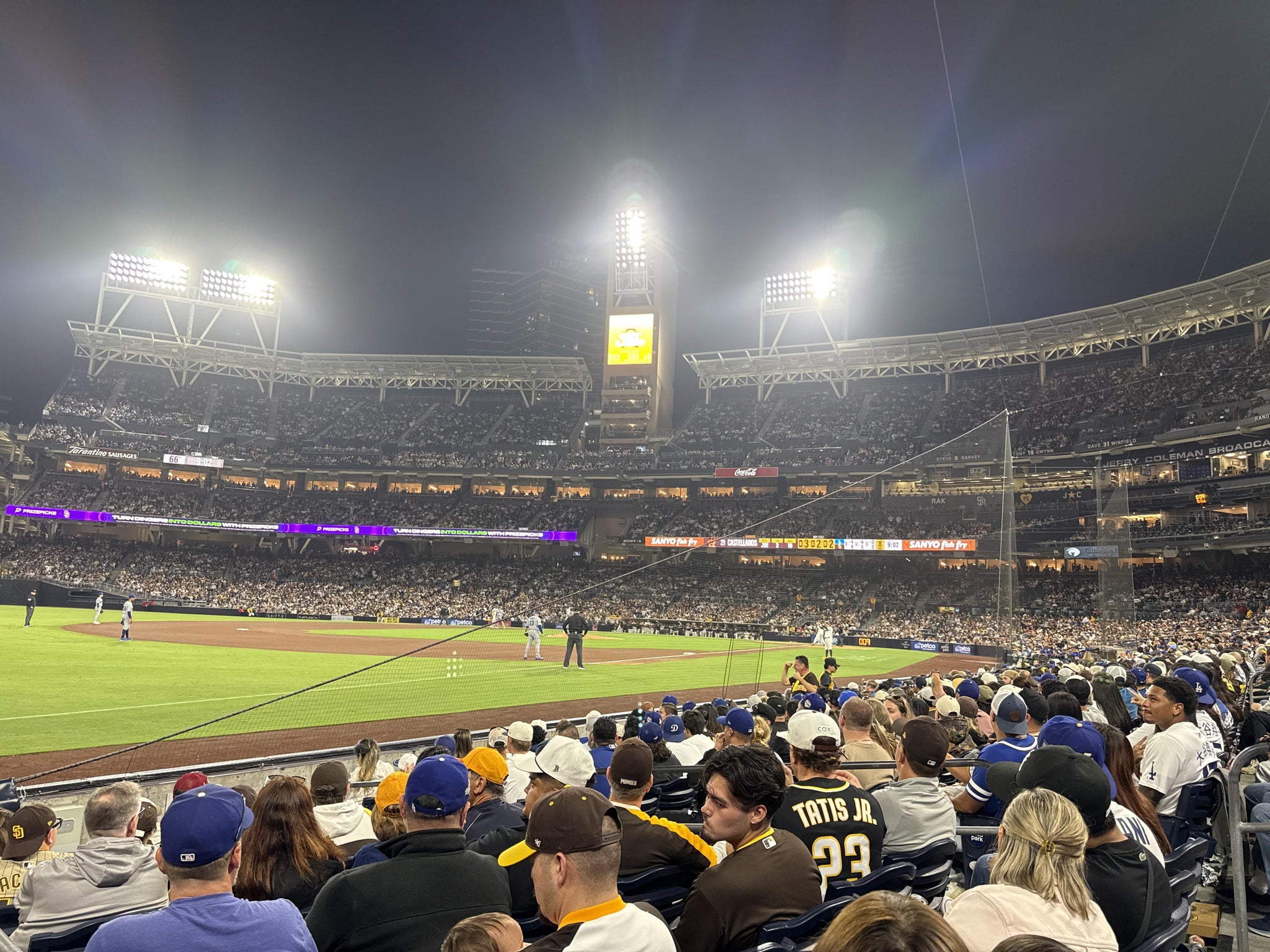 Real Fan View taken from Section 120 at Petco Park by Victor M