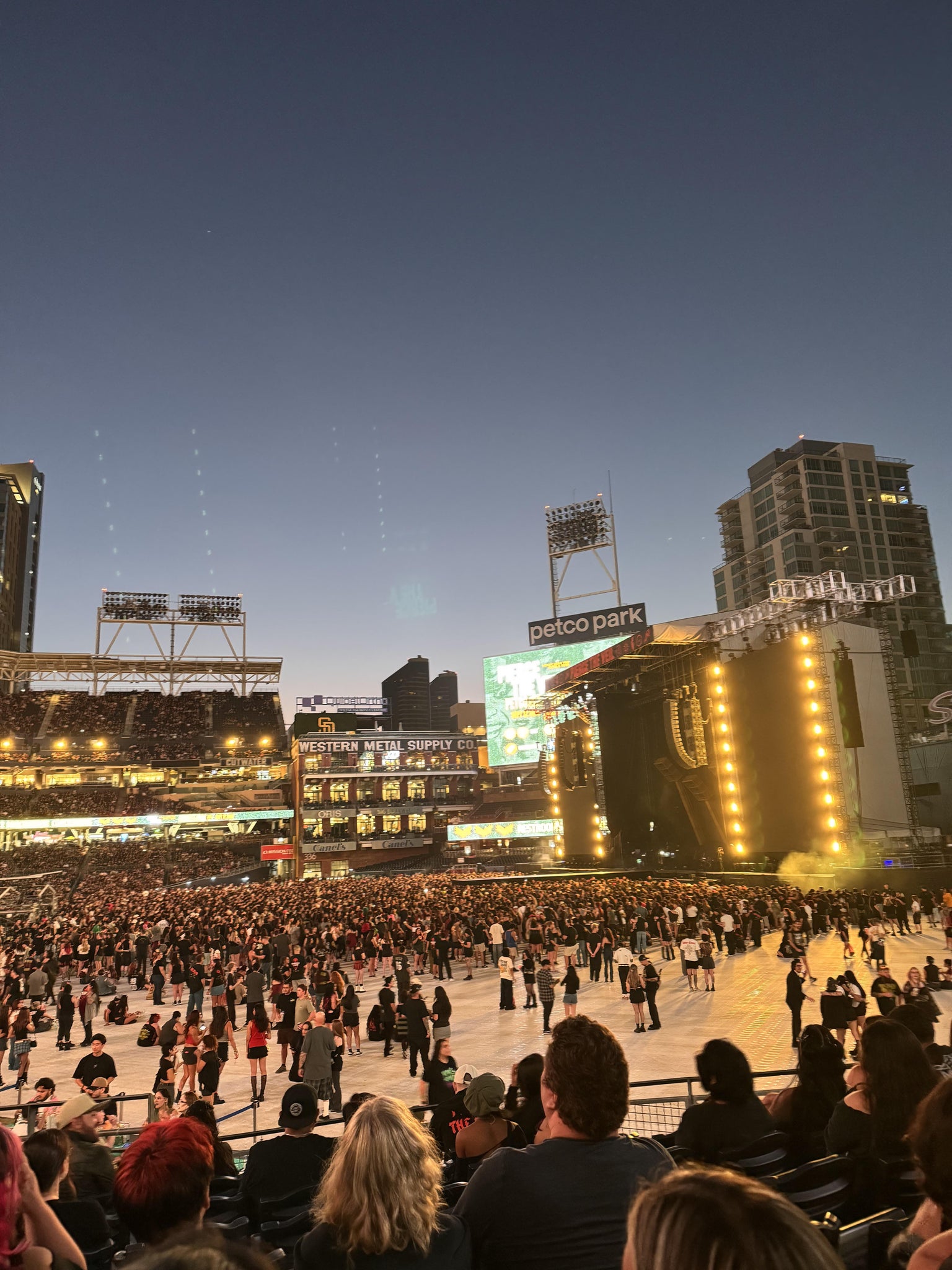 Real Fan View taken from Section 123 at Petco Park by Joanna S