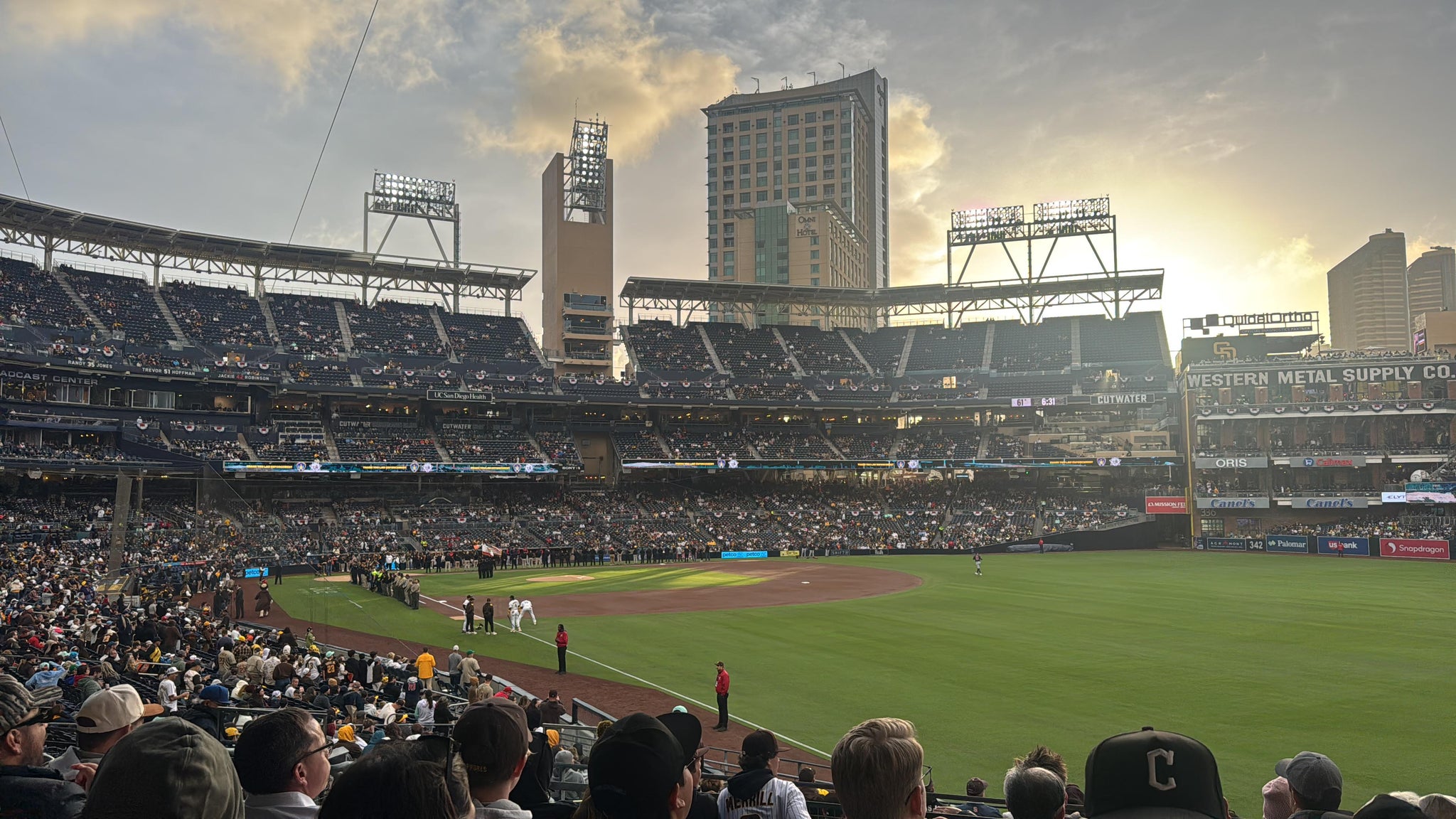 Real Fan View taken from Section 123 at Petco Park by Jim R