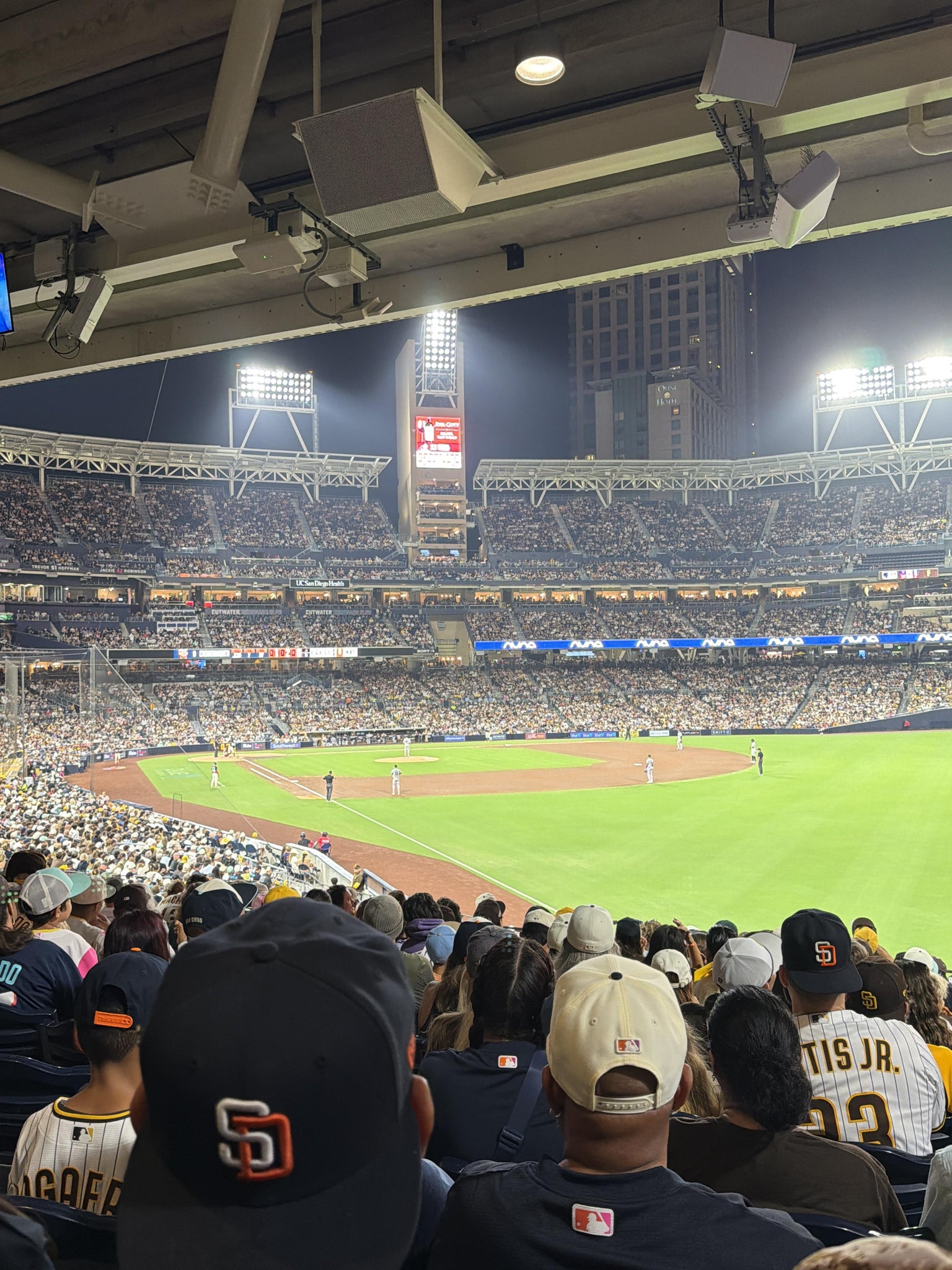 Real Fan View taken from Section 123 at Petco Park by Ezekiel V