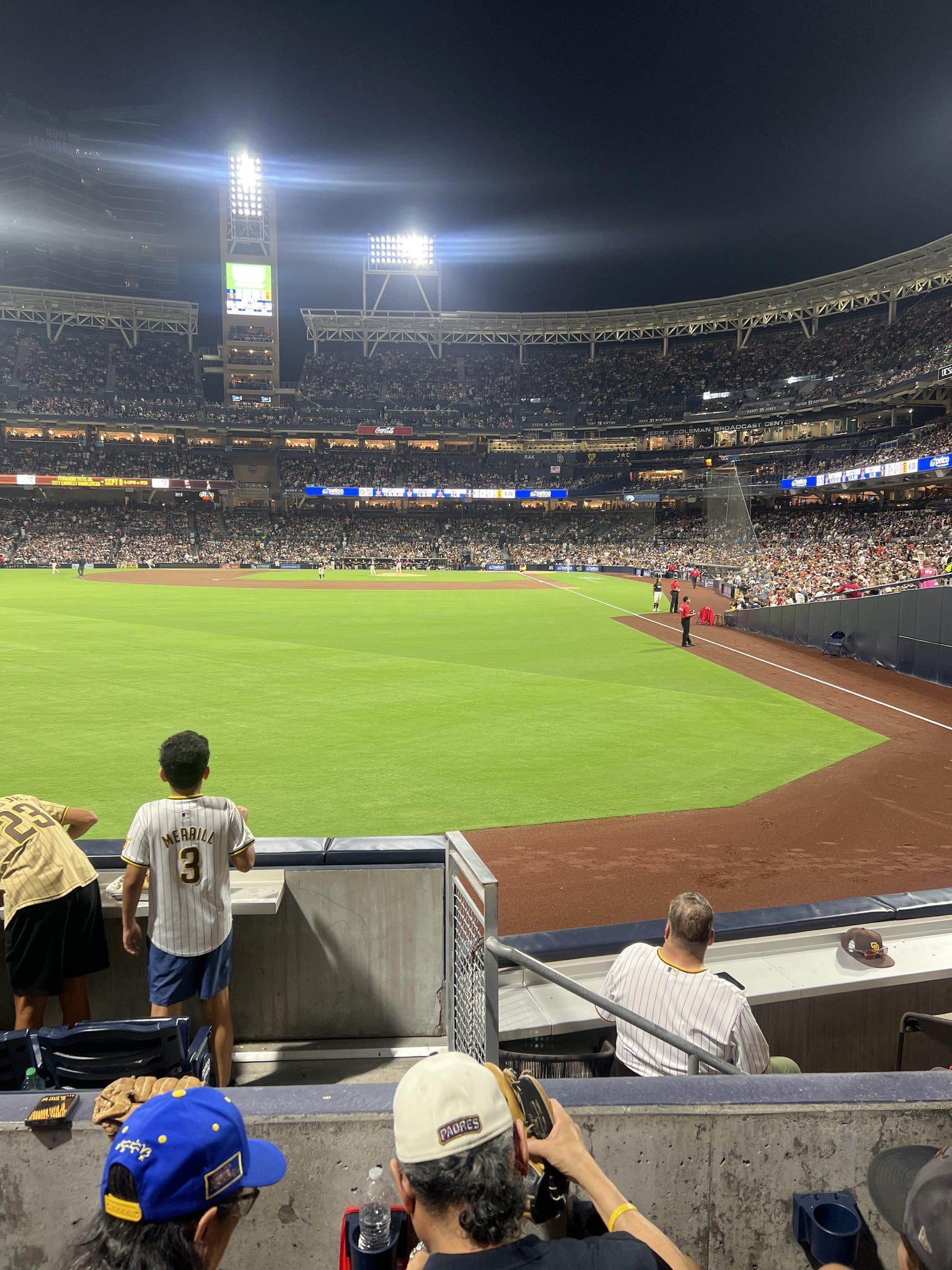 Real Fan View taken from Section 126 at Petco Park by Nate D