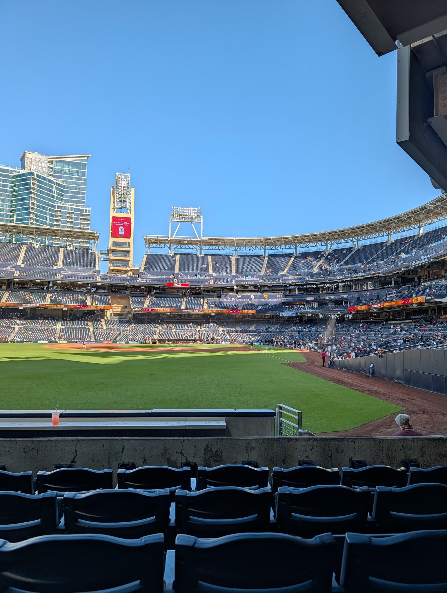 Vue réelle des fans prise de la Section 126 au site Petco Park par Ryan t M