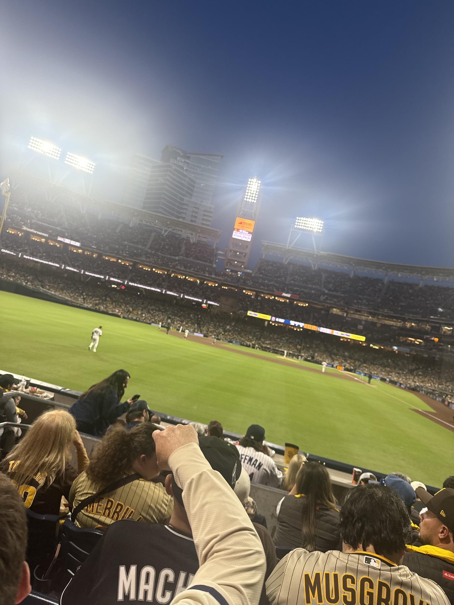 Real Fan View taken from Section 126 at Petco Park by Christian R