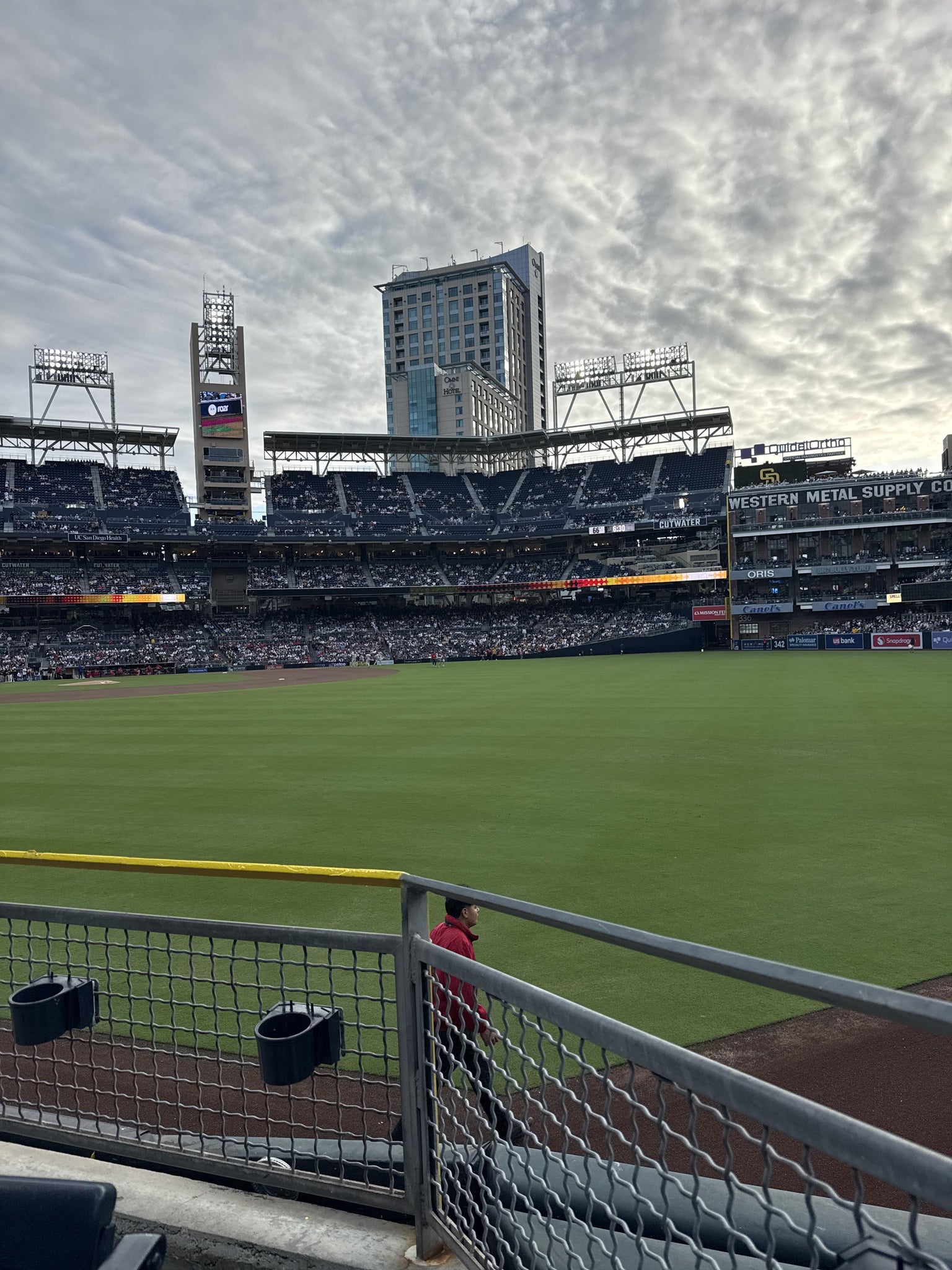 Real Fan View taken from Section 127 at Petco Park by Samuel B