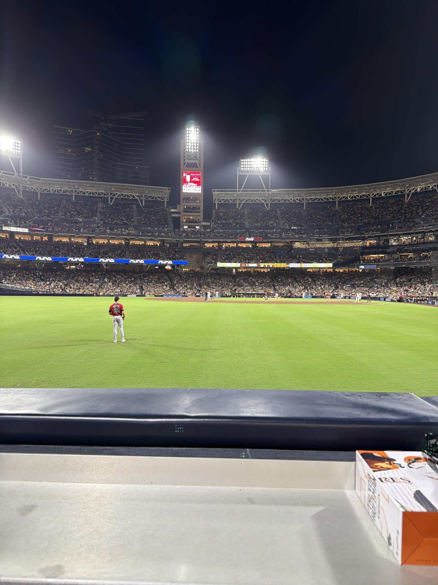 Real Fan View taken from Section 128 at Petco Park by Hunter B