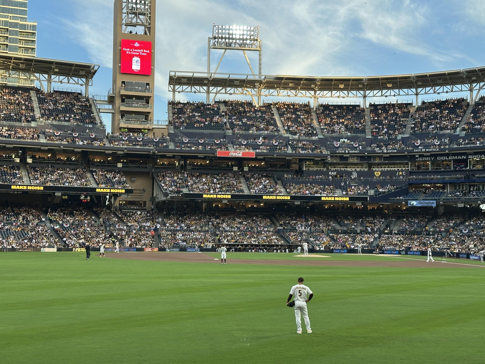 Real Fan View taken from Section 130 at Petco Park by Alex L