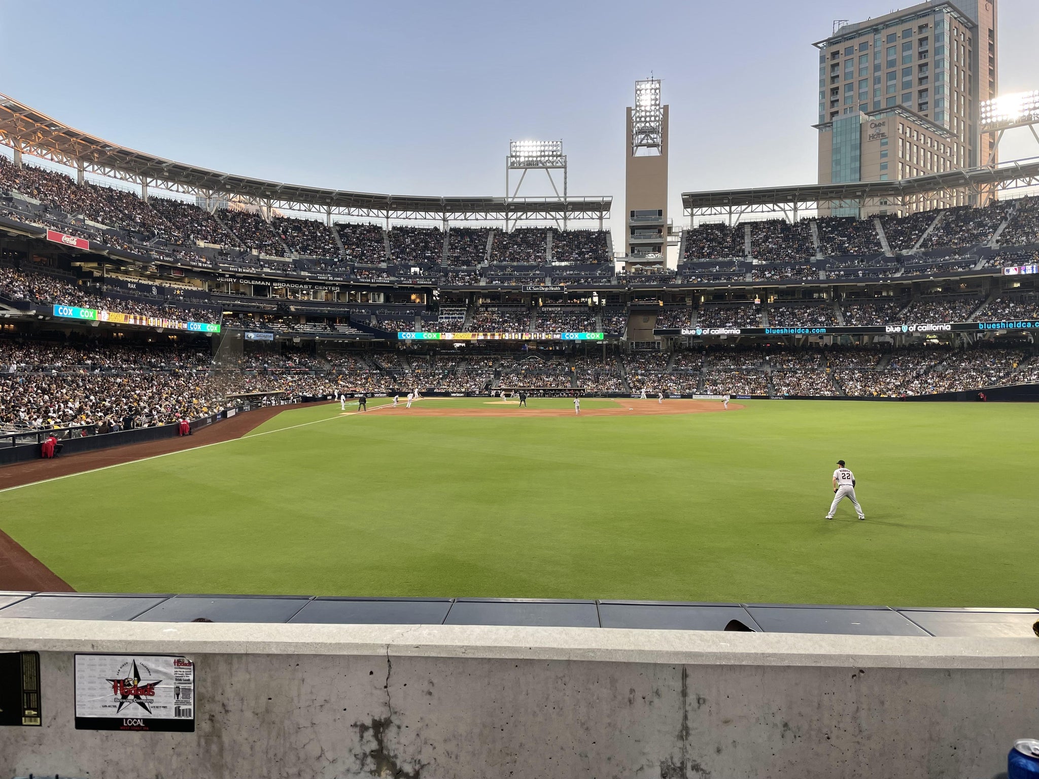 Real Fan View taken from Section 131 at Petco Park by Louis Z