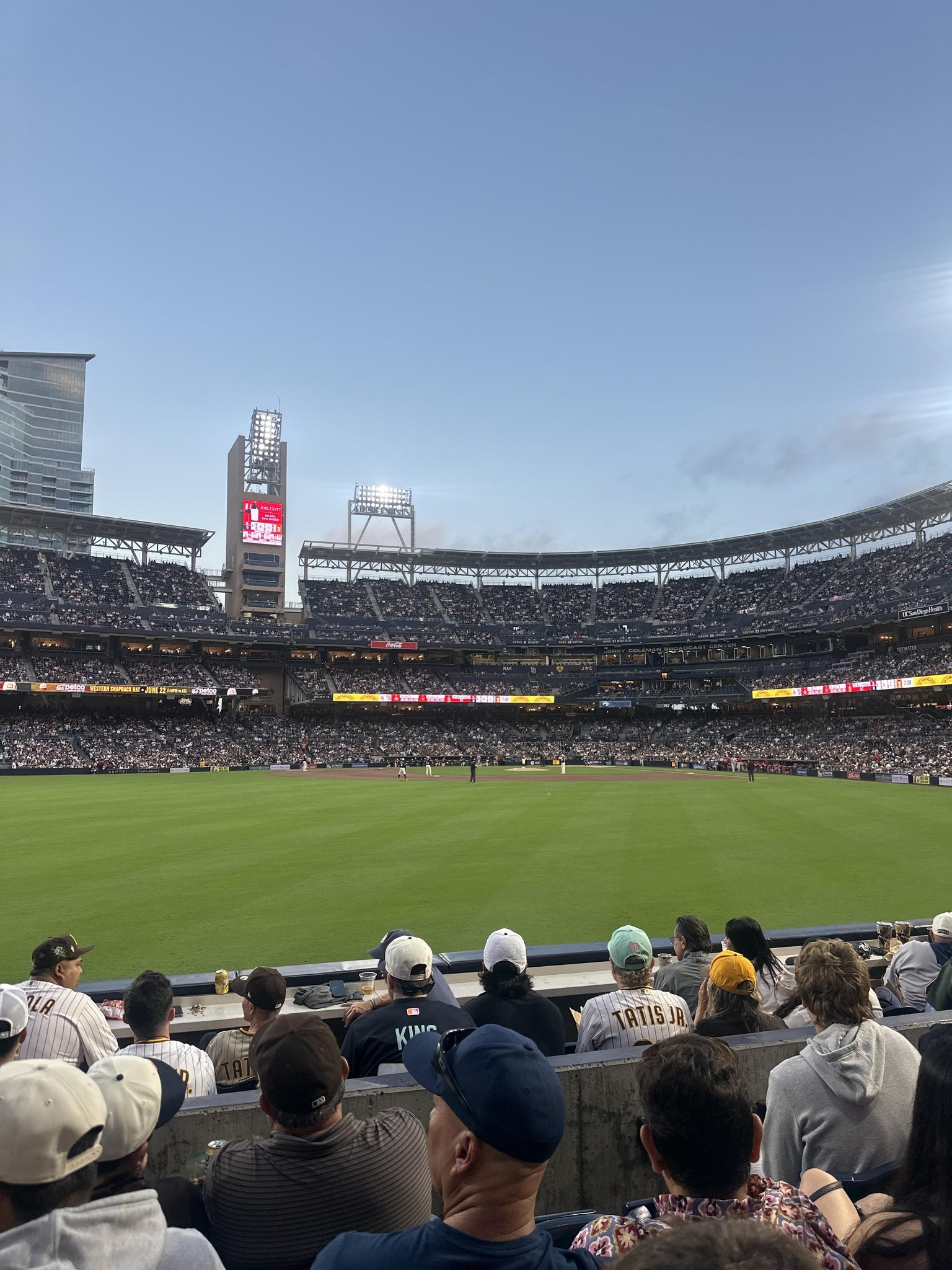 Real Fan View taken from Section 132 at Petco Park by Martin M