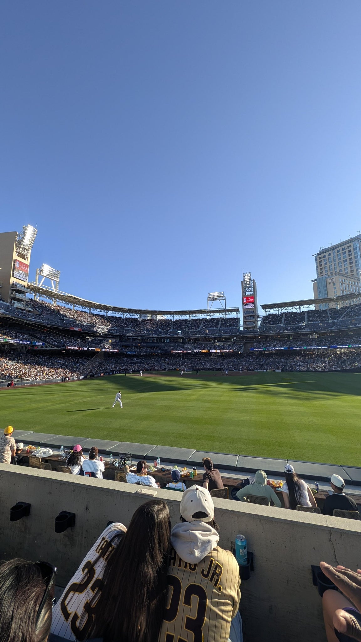 Real Fan View taken from Section 133 at Petco Park by Robert H