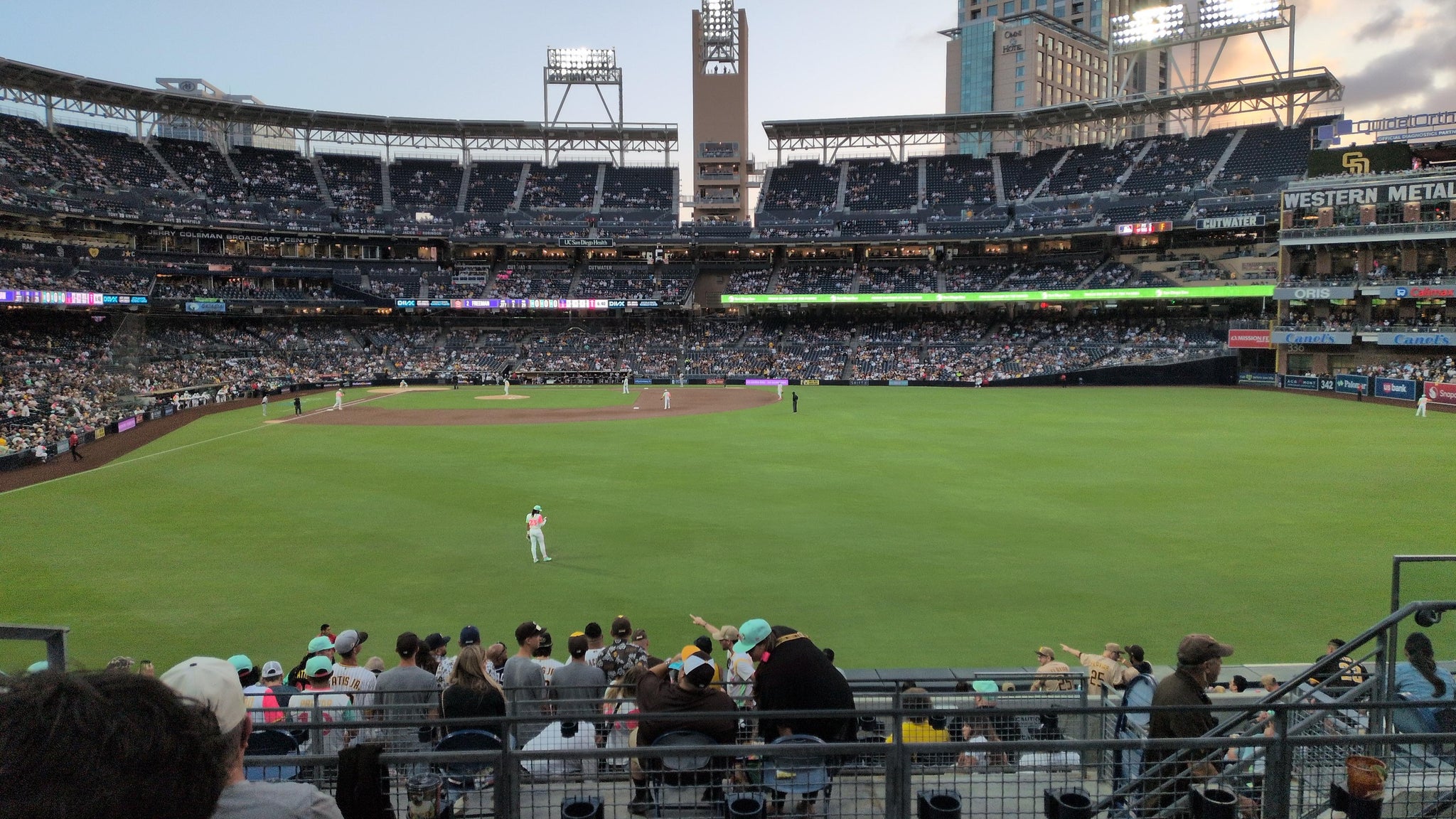 Real Fan View taken from Section 133 at Petco Park by Martin G