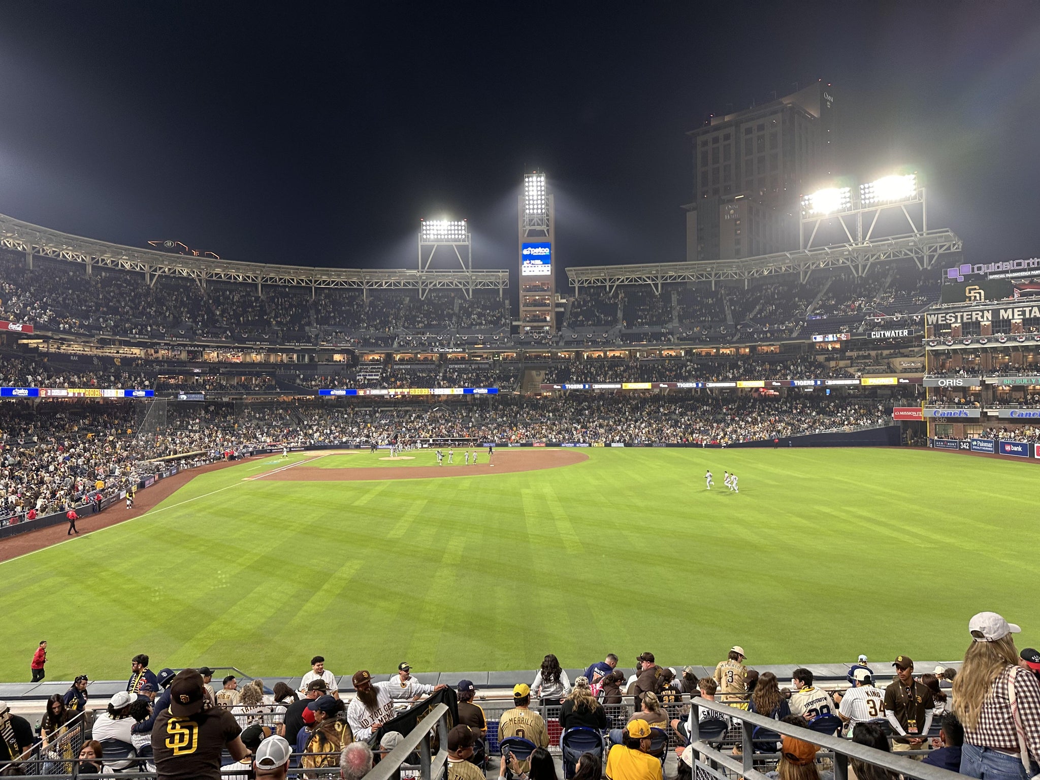 Real Fan View taken from Section 133 at Petco Park by Anonymous User