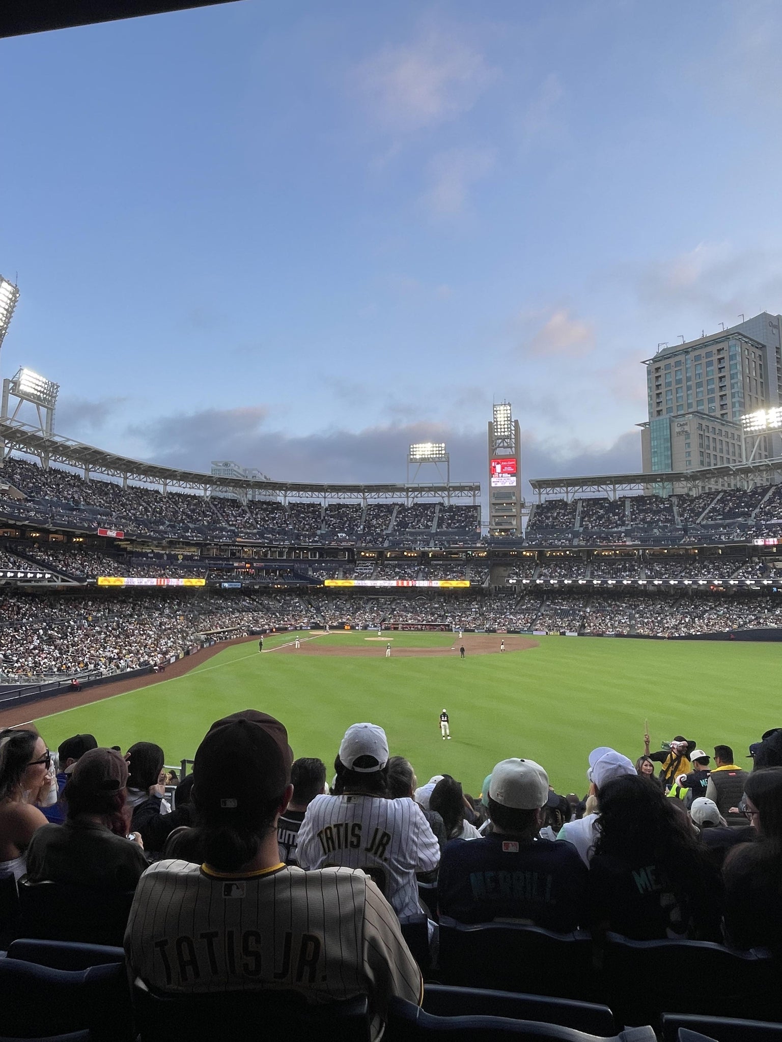 Real Fan View taken from Section 133 at Petco Park by Andrew S