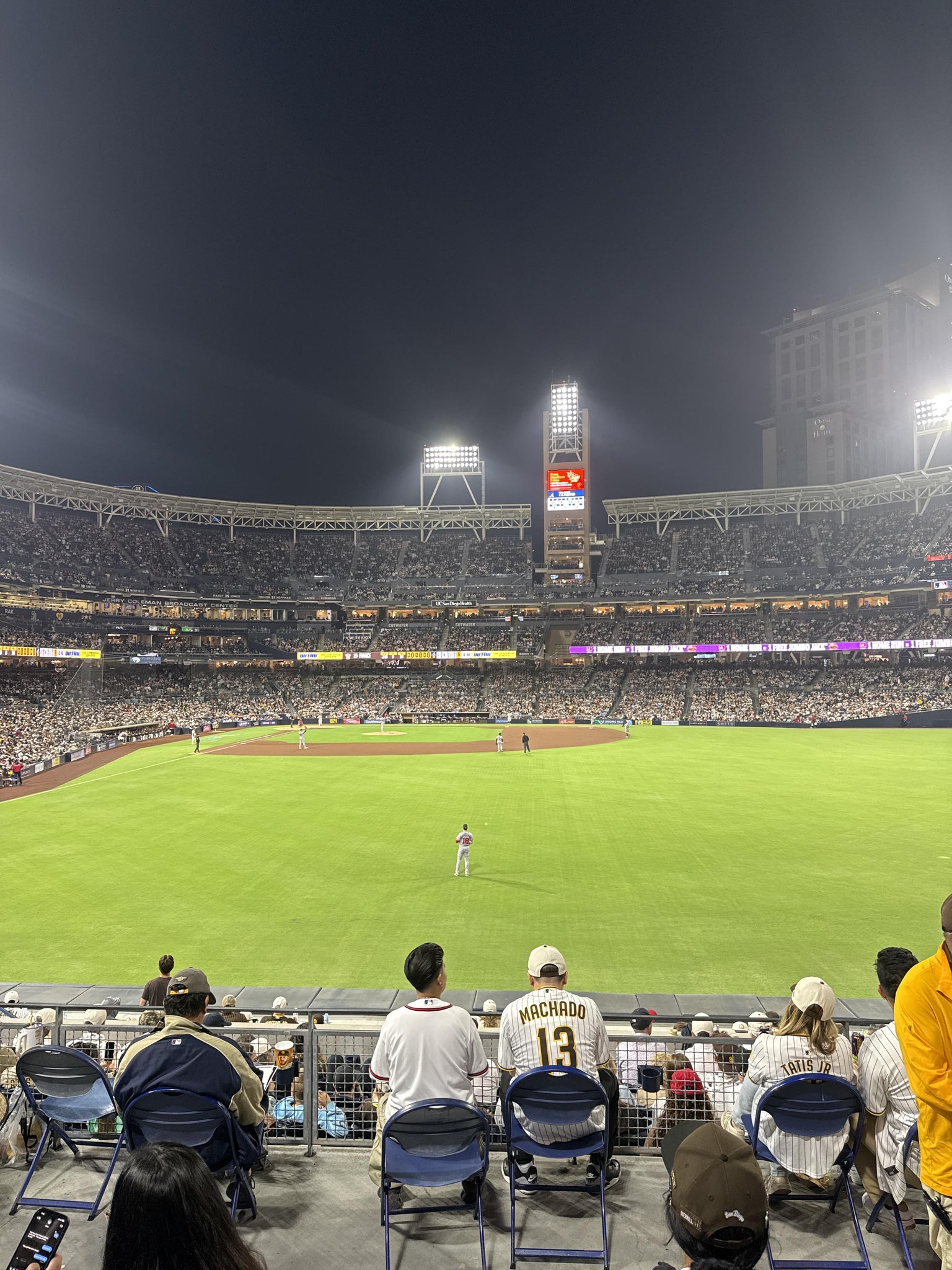 Real Fan View taken from Section 133 at Petco Park by Anonymous User