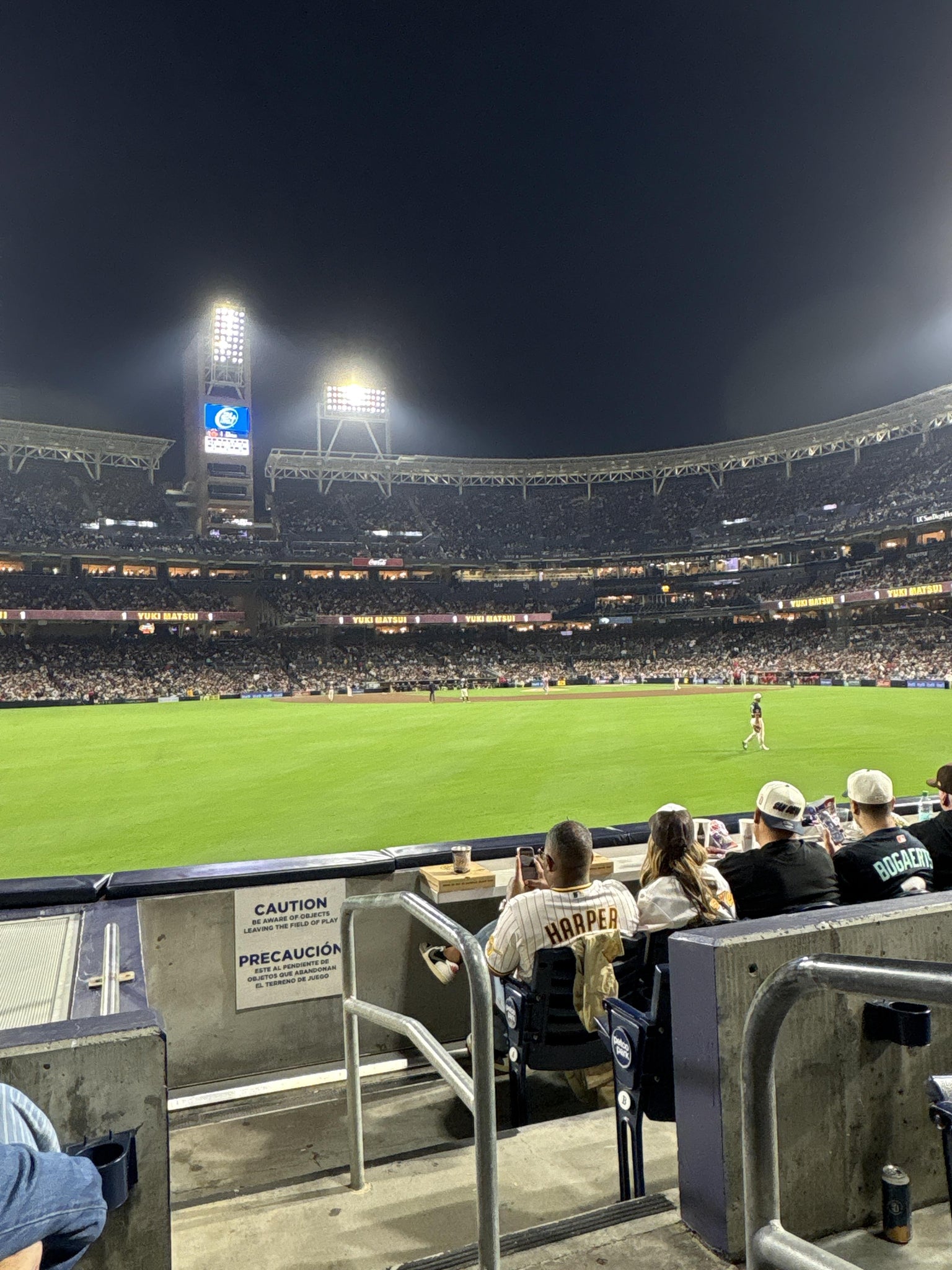 Real Fan View taken from Section 134 at Petco Park by Ruben V