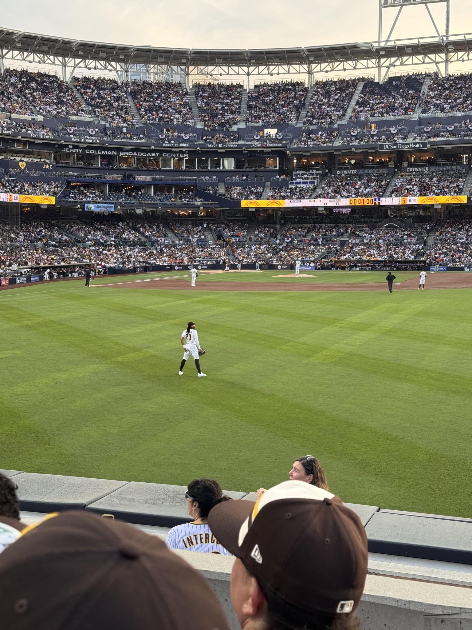 Real Fan View taken from Section 135 at Petco Park by Joseph A
