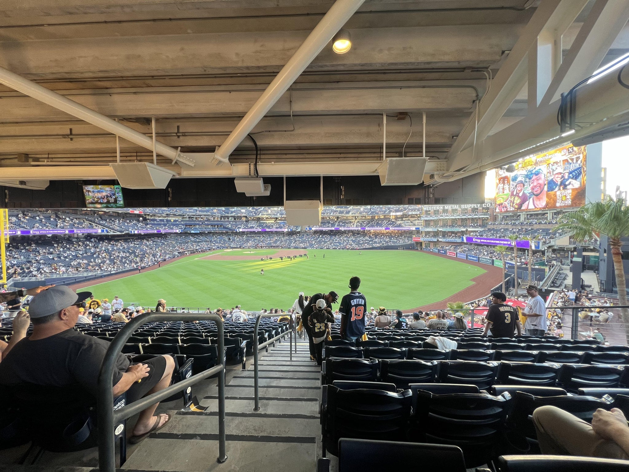 Real Fan View taken from Section 137 at Petco Park by Chad B