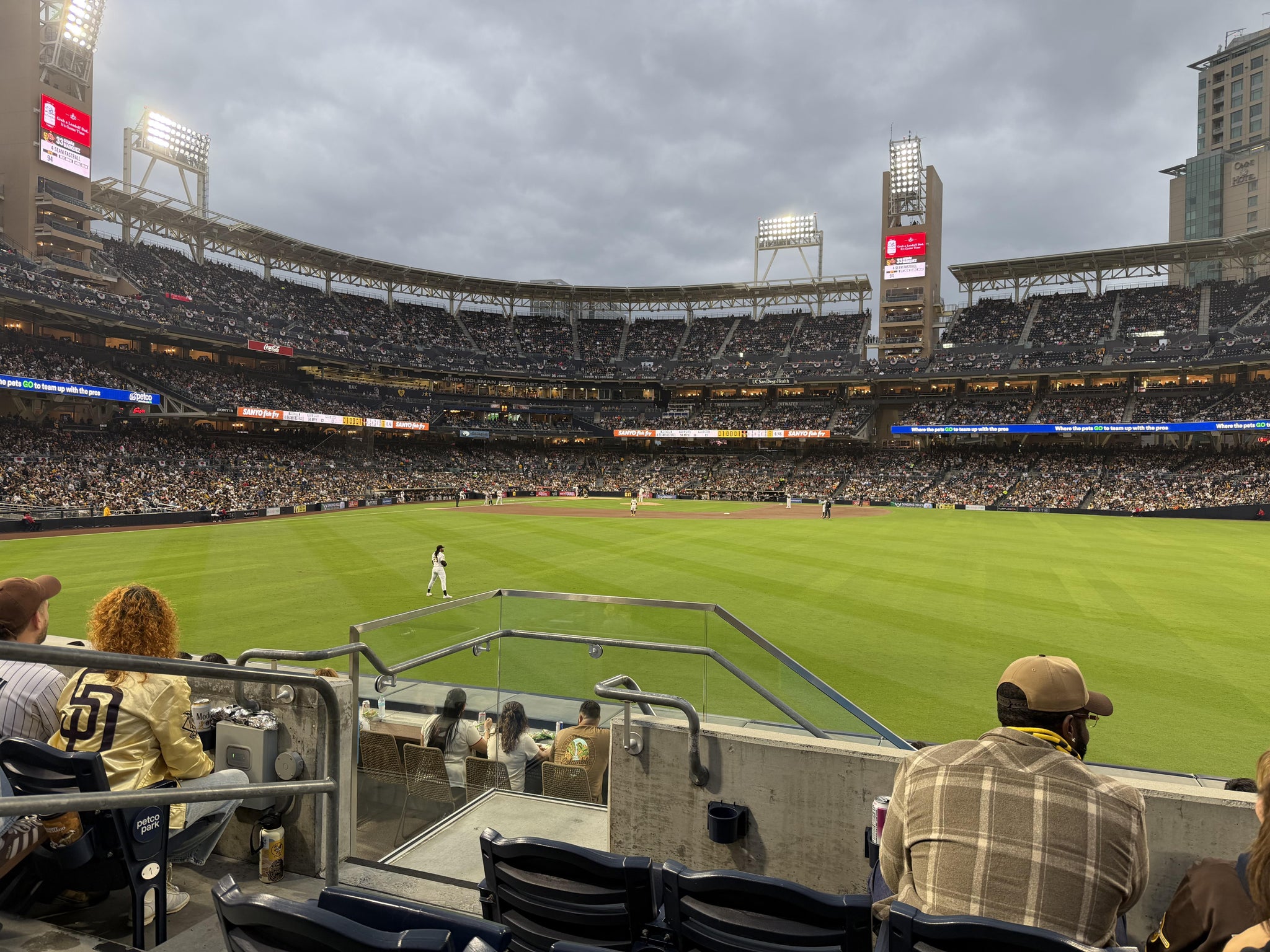 Real Fan View taken from Section 137 at Petco Park by Nino C