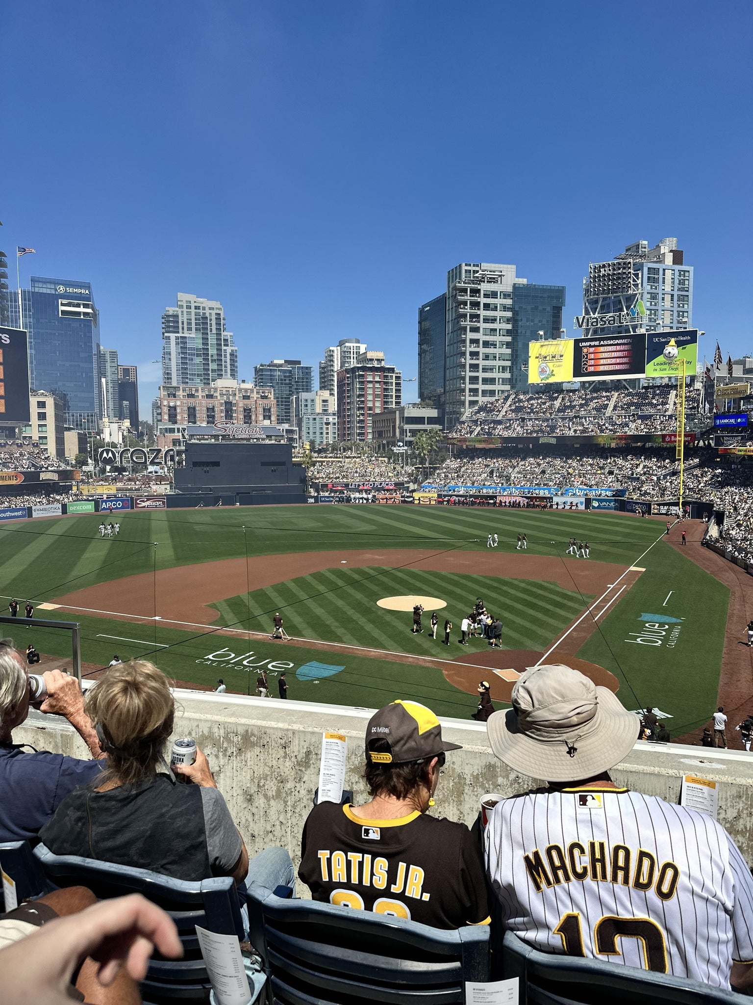 Real Fan View taken from Section 202 at Petco Park by Rj S