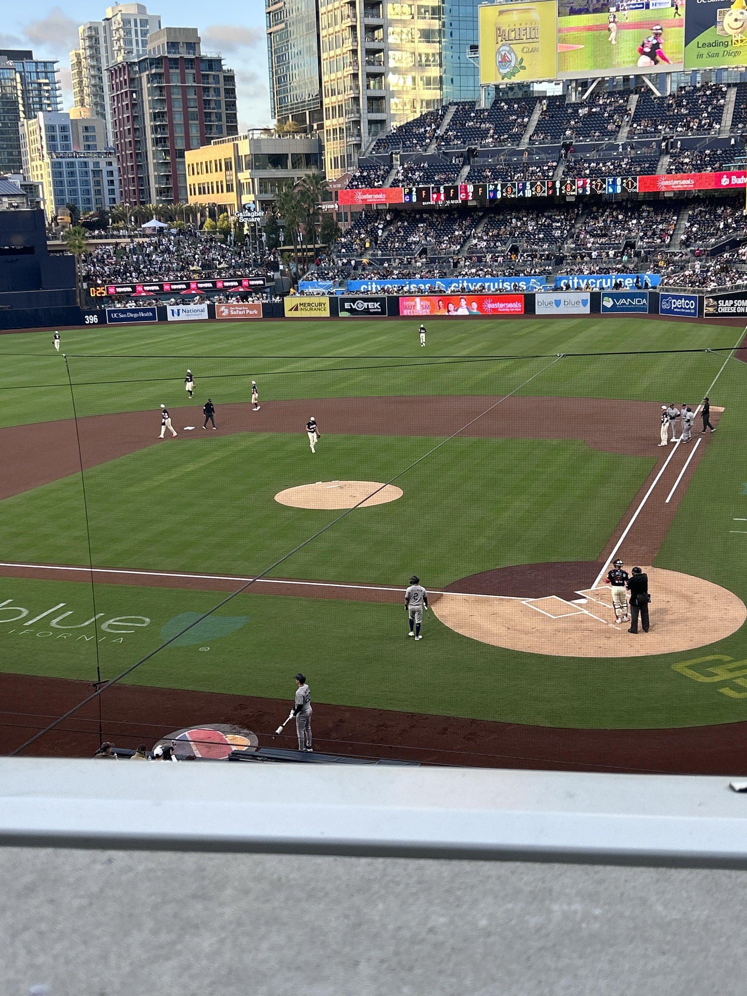 Real Fan View taken from Section 204 at Petco Park by Eric S