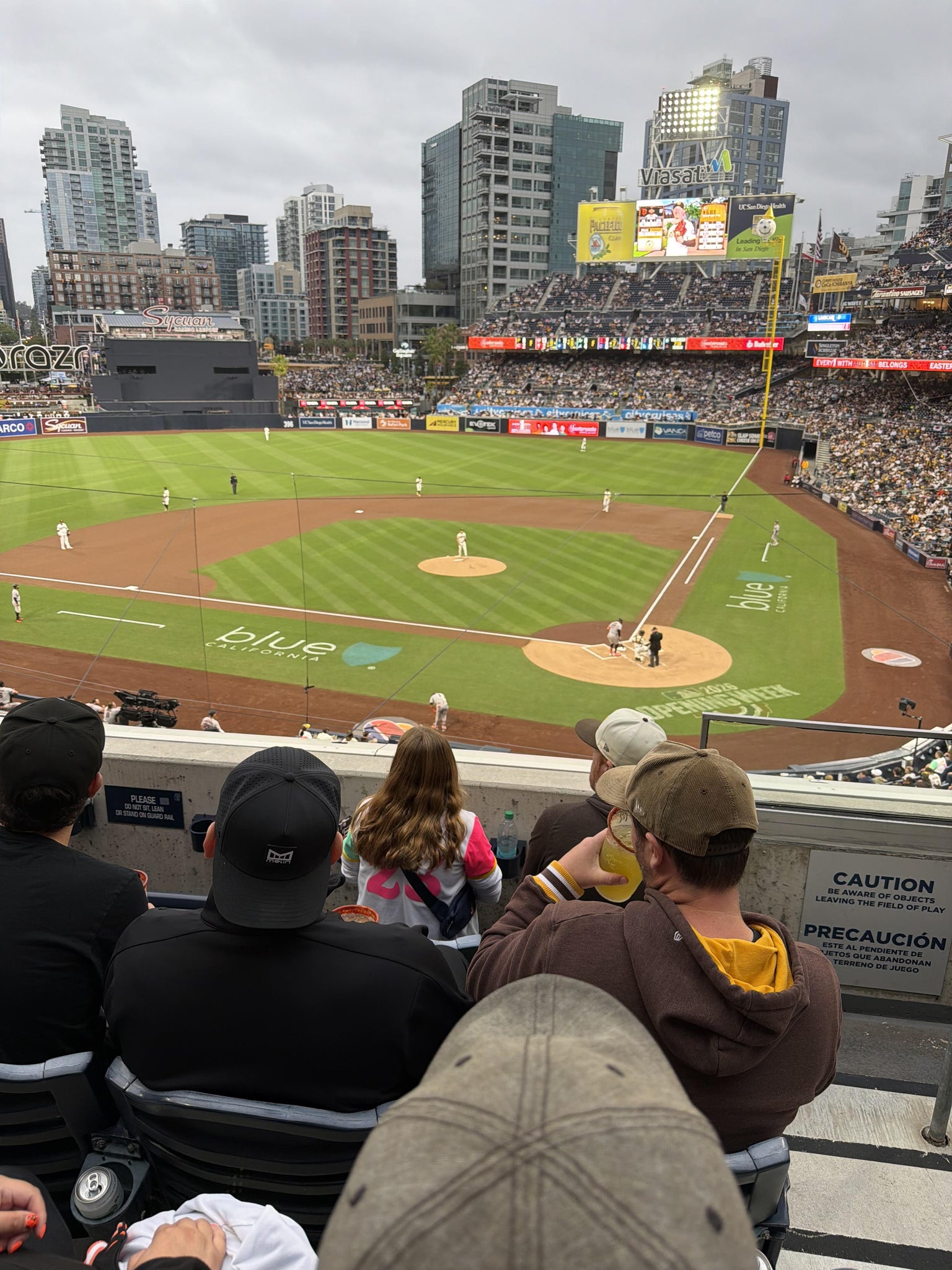 Real Fan View taken from Section 204 at Petco Park by Jason T