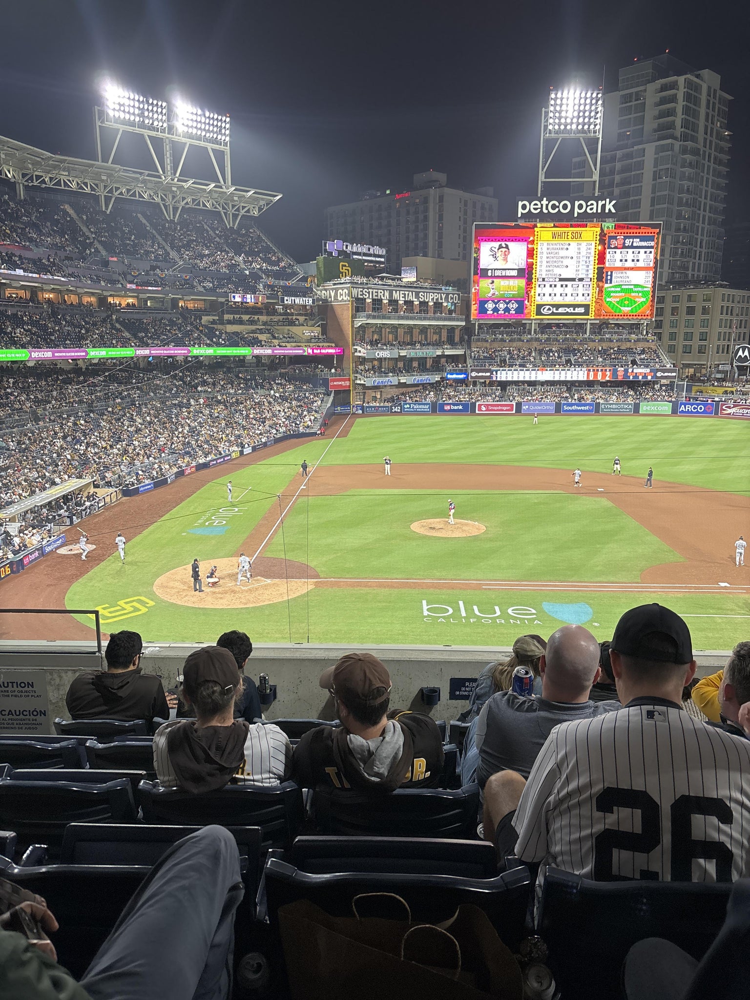 Real Fan View taken from Section 205 at Petco Park by Ricardo H