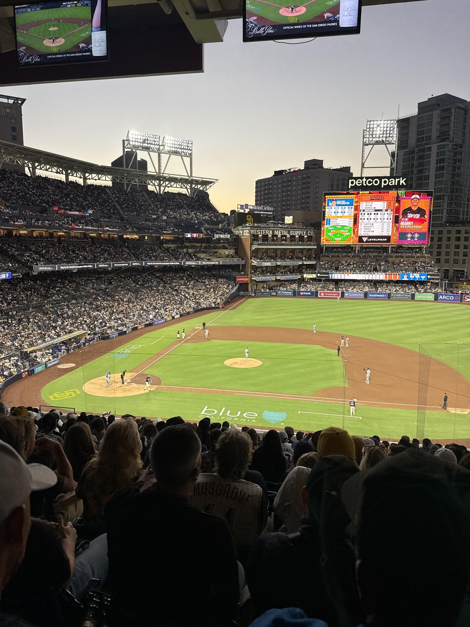 Real Fan View taken from Section 207 at Petco Park by Mauricio S