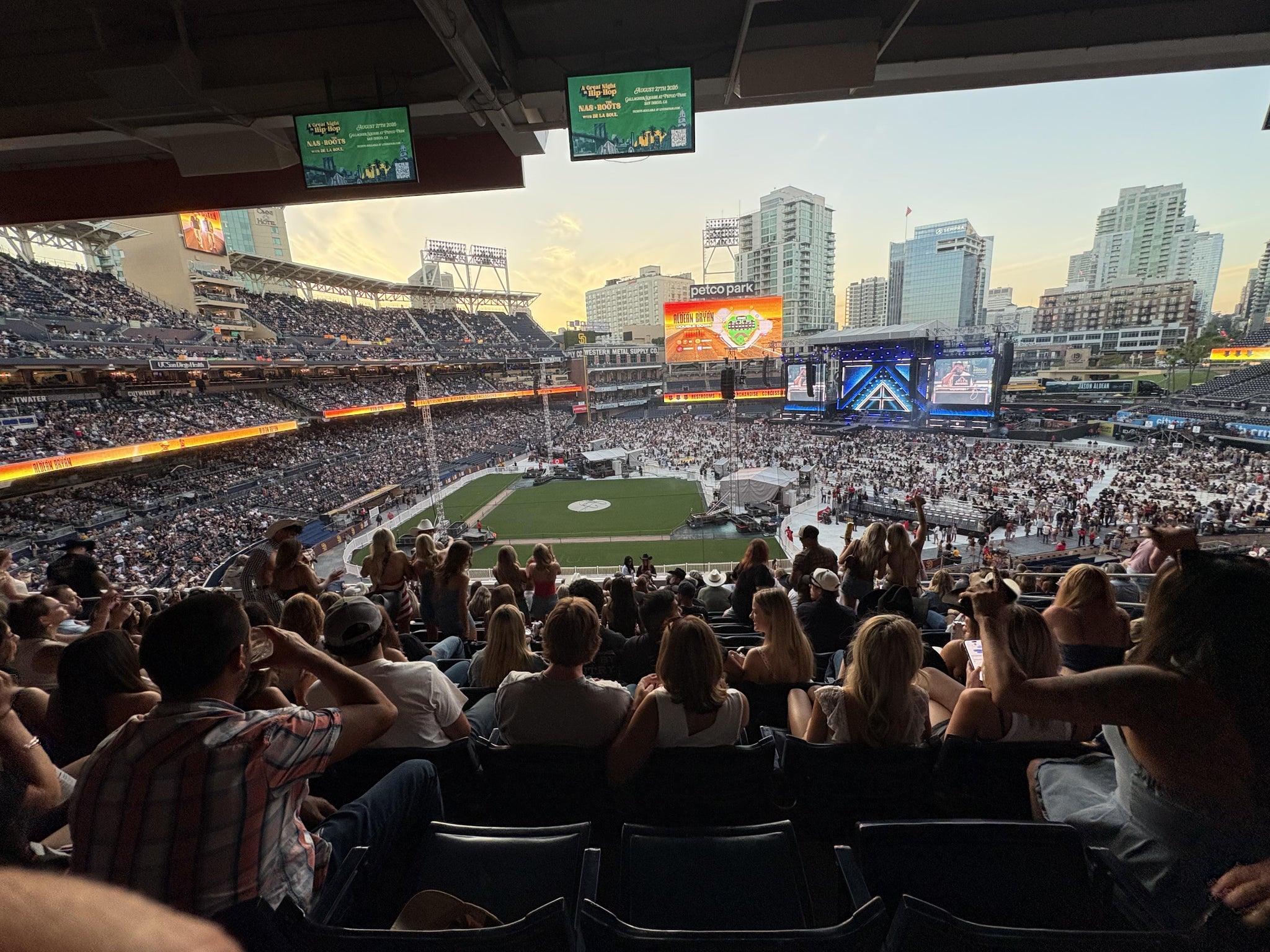 Real Fan View taken from Section 207 at Petco Park by Anonymous User