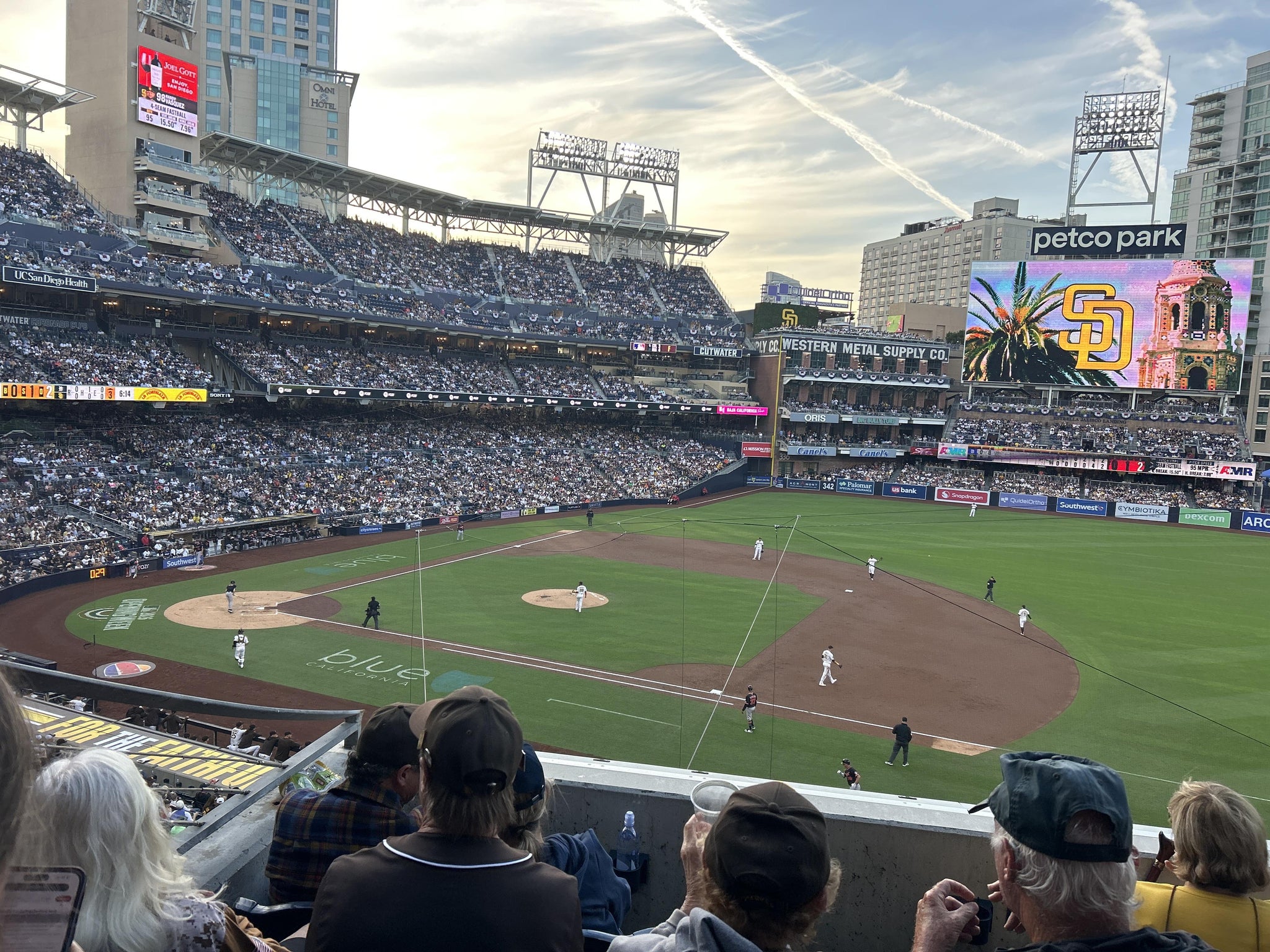 Real Fan View taken from Section 211 at Petco Park by David W
