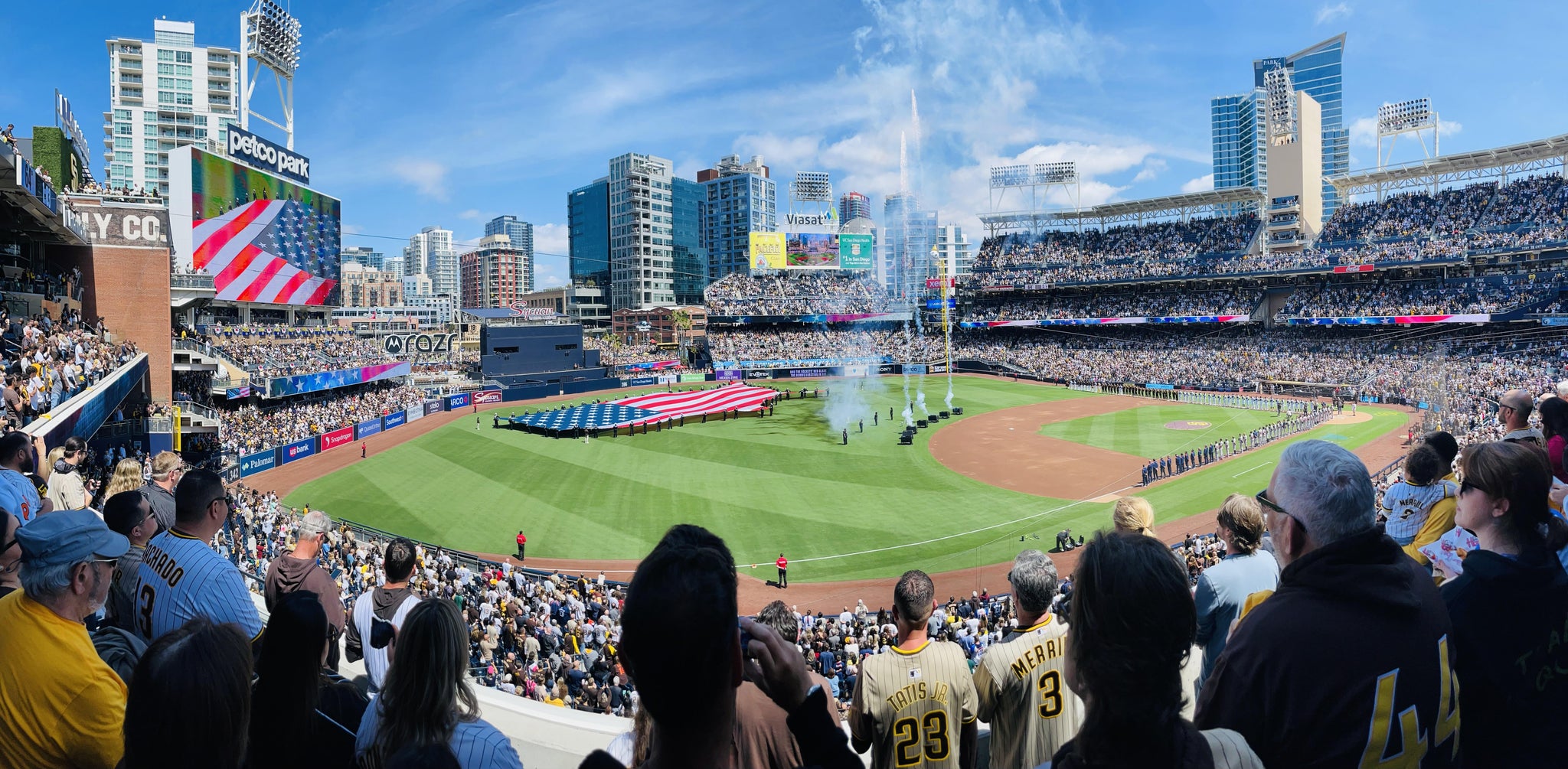Real Fan View taken from Section 214 at Petco Park by Jeff M